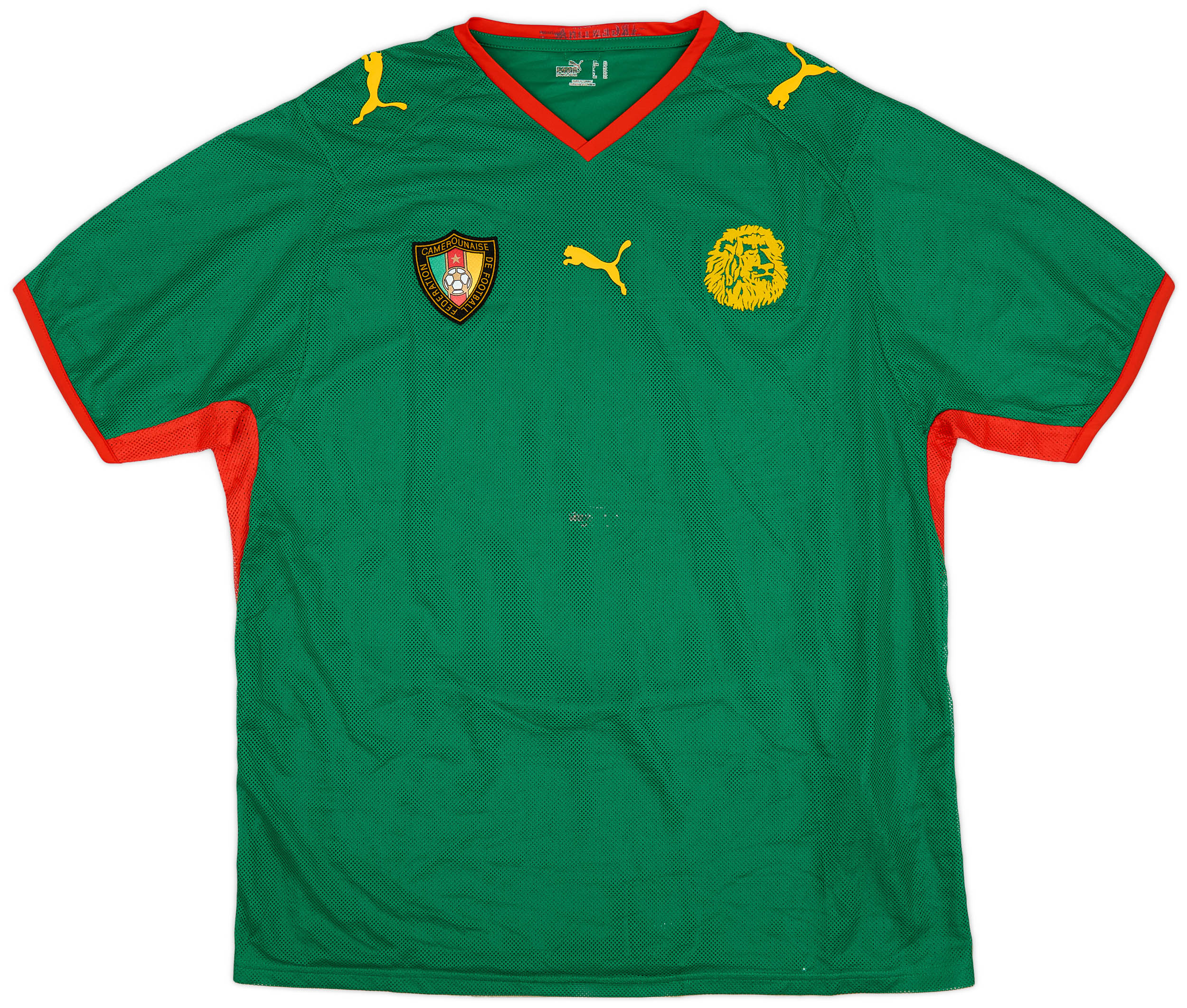 2008-09 Cameroon Home Shirt - 7/10 - ()