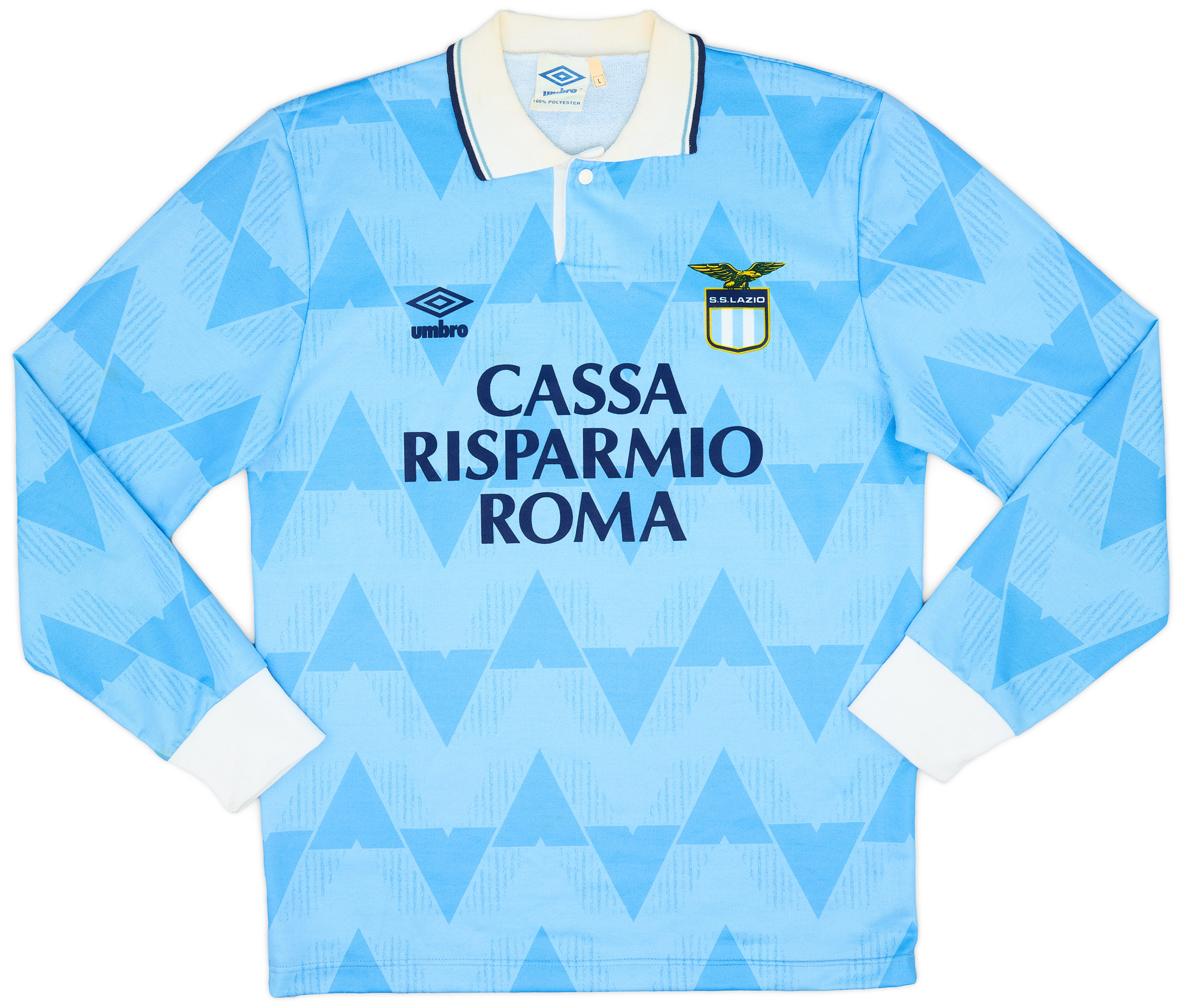 1989-91 Lazio Basic Home Shirt - 8/10 - ()