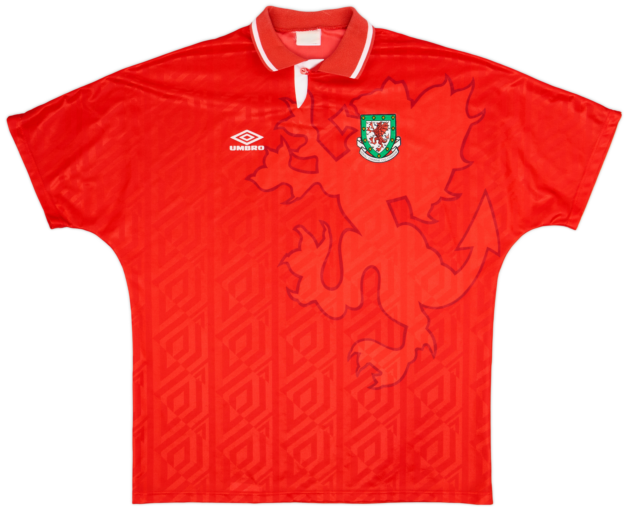 1992-94 Wales Home Shirt - 9/10 - ()