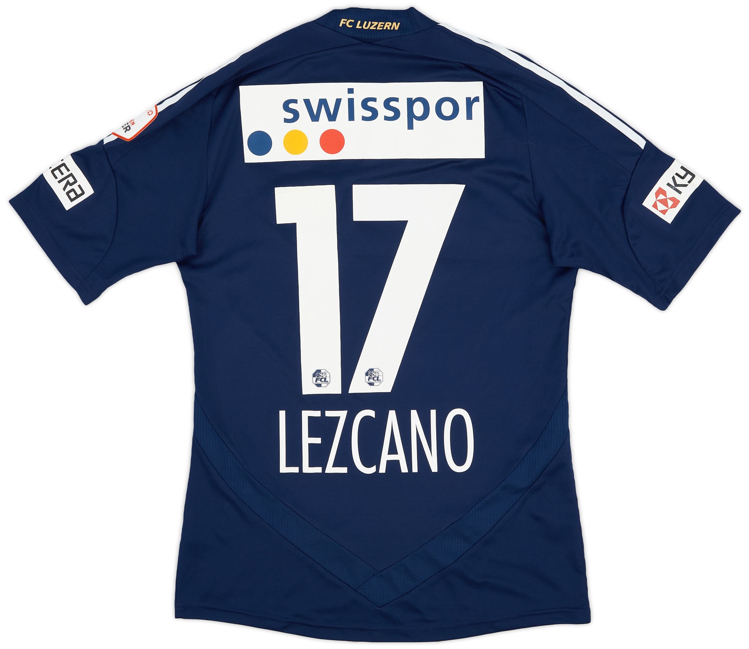 2011-12 Luzern Home Shirt Lezcano #17 - 8/10 - ()