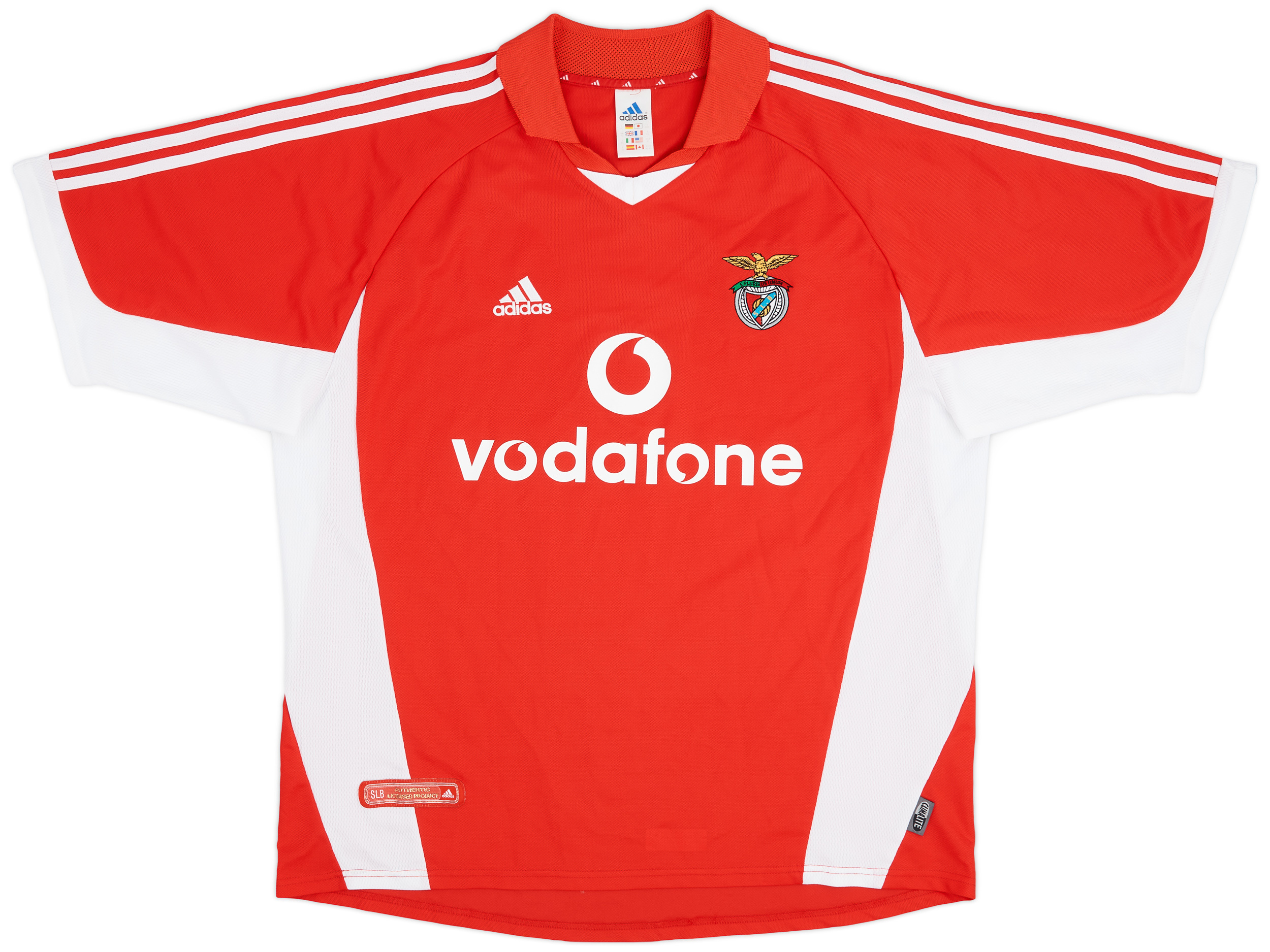 2001-02 Benfica Home Shirt - 9/10 - ()