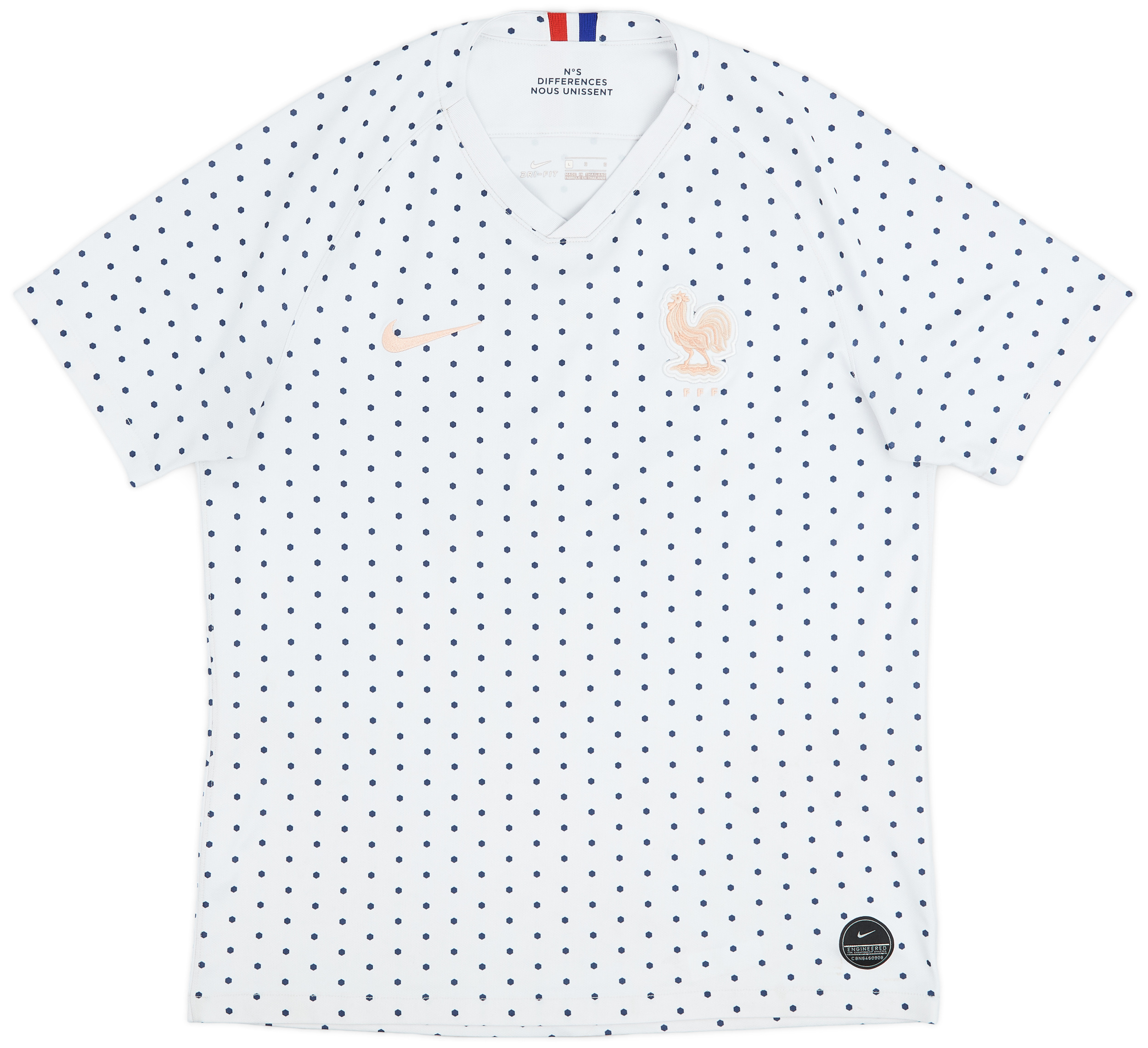 2019-20 France Women's Away Shirt - 7/10 - (Unisex Fit - )