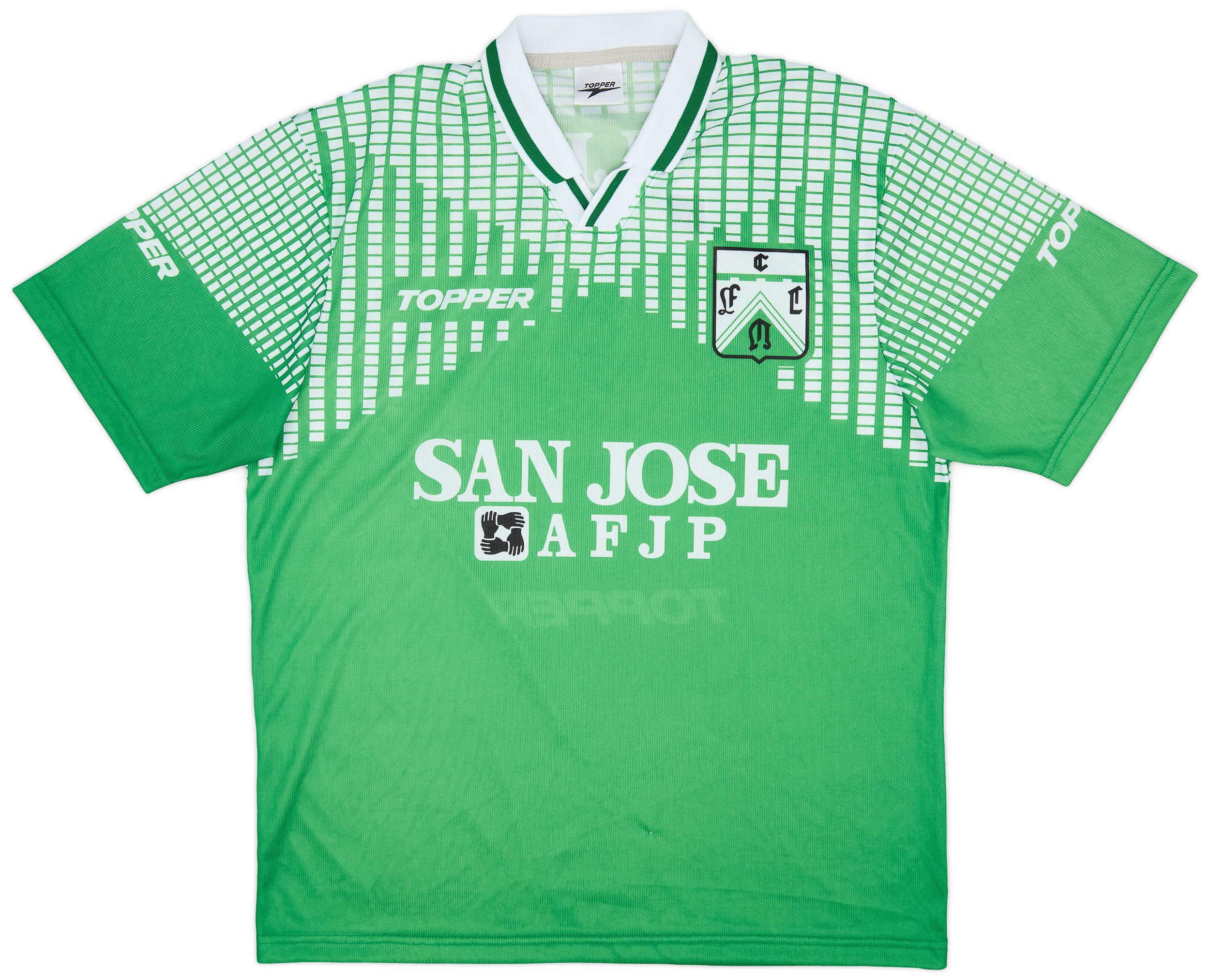 1996-97 Ferro Carril Oeste Home Shirt - 9/10 - ()