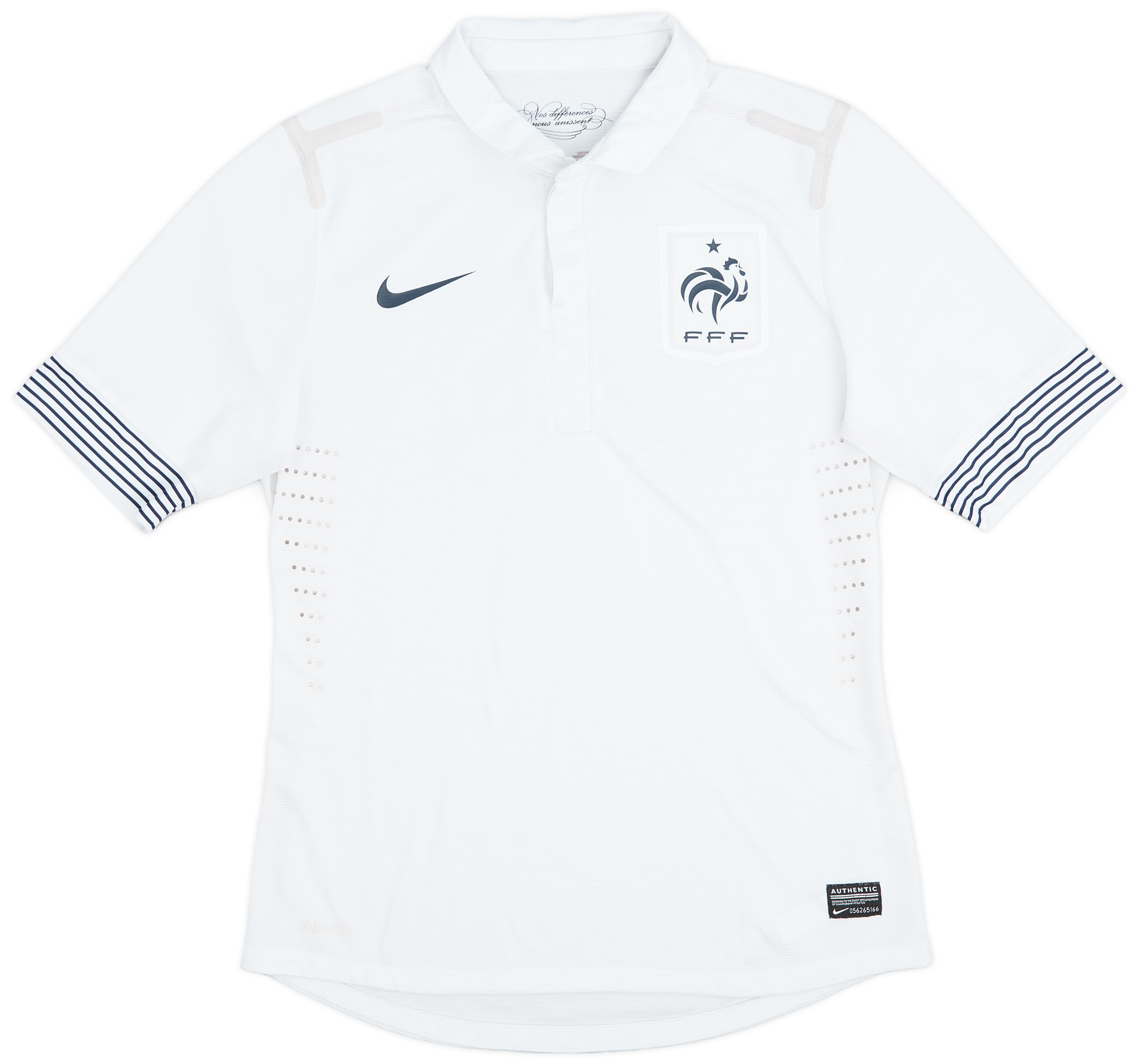 2012-13 France Authentic Away Shirt - 9/10 - ()