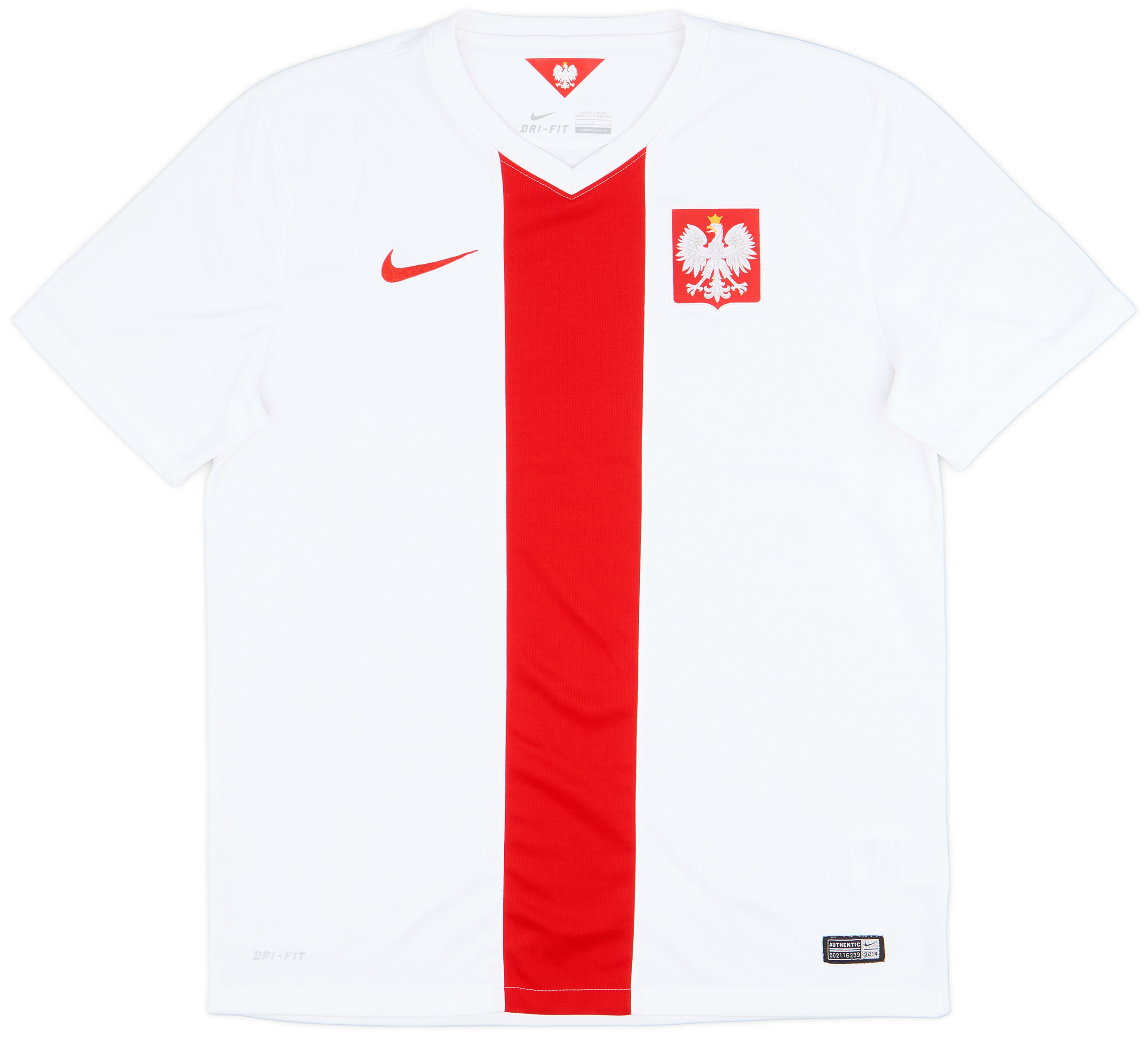 2014-16 Poland Home Shirt - 9/10 - ()