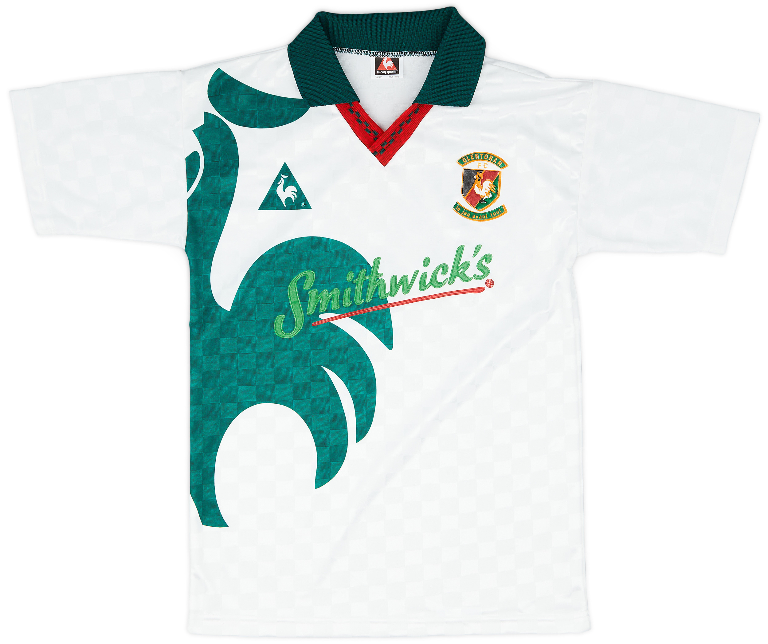 1996-97 Glentoran Away Shirt - 8/10 - ()
