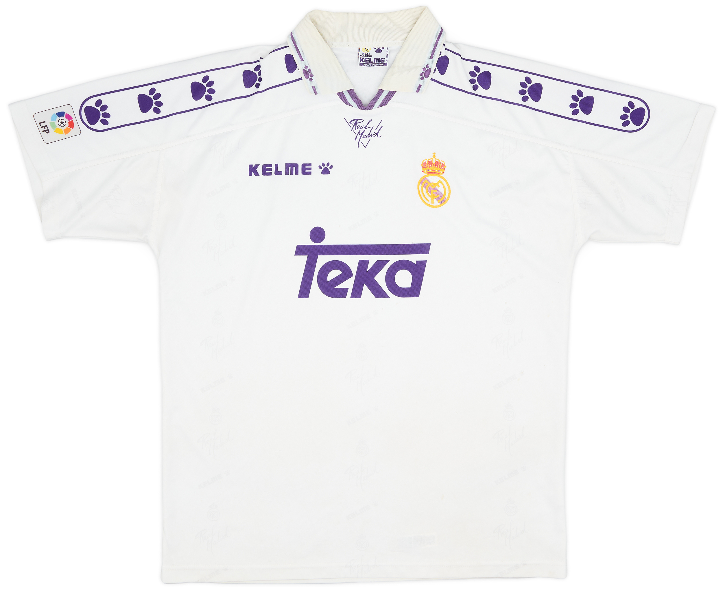 1996-97 Real Madrid Home Shirt - 7/10 - ()