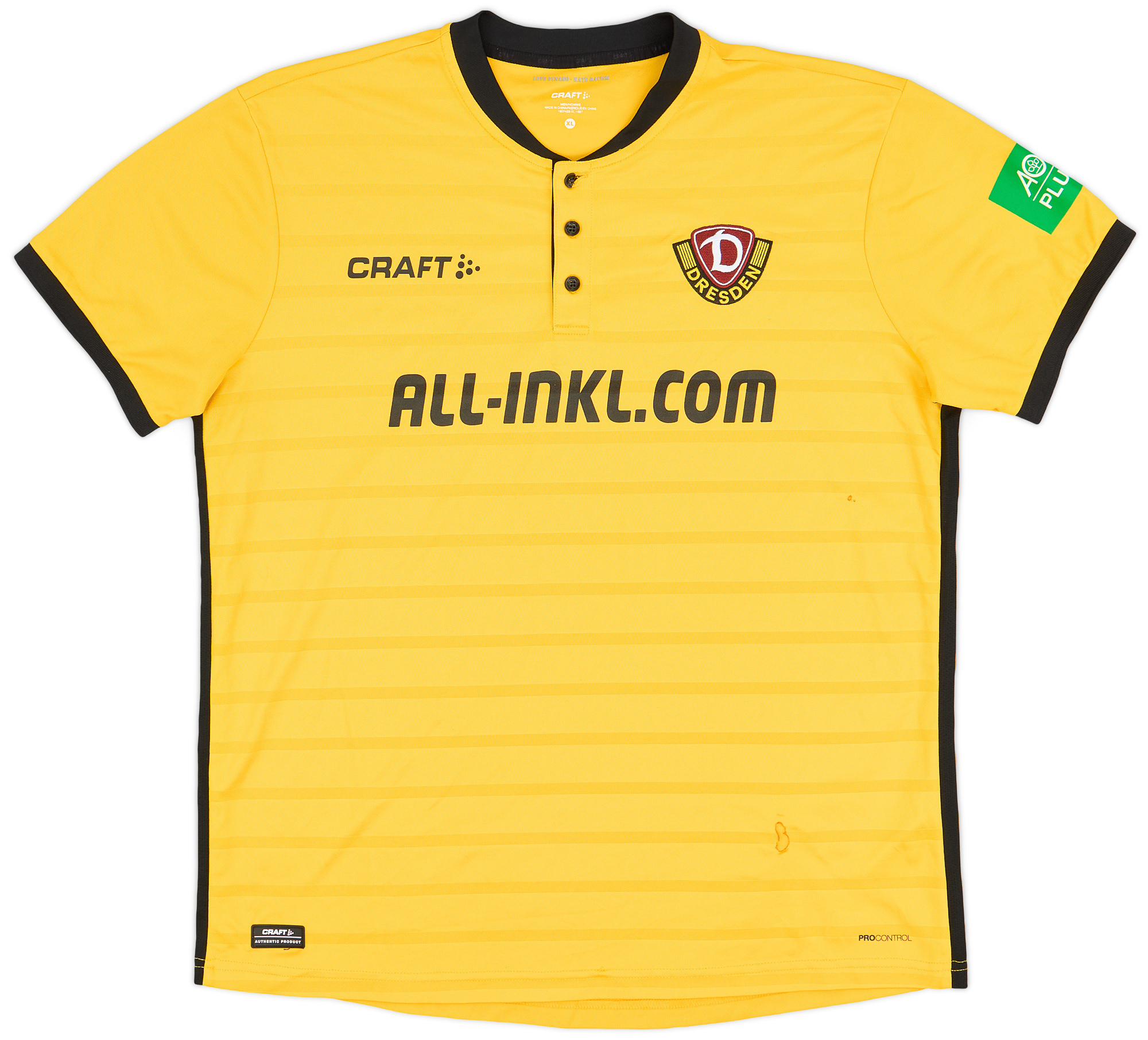 2018-19 Dynamo Dresden Home Shirt - 5/10 - ()