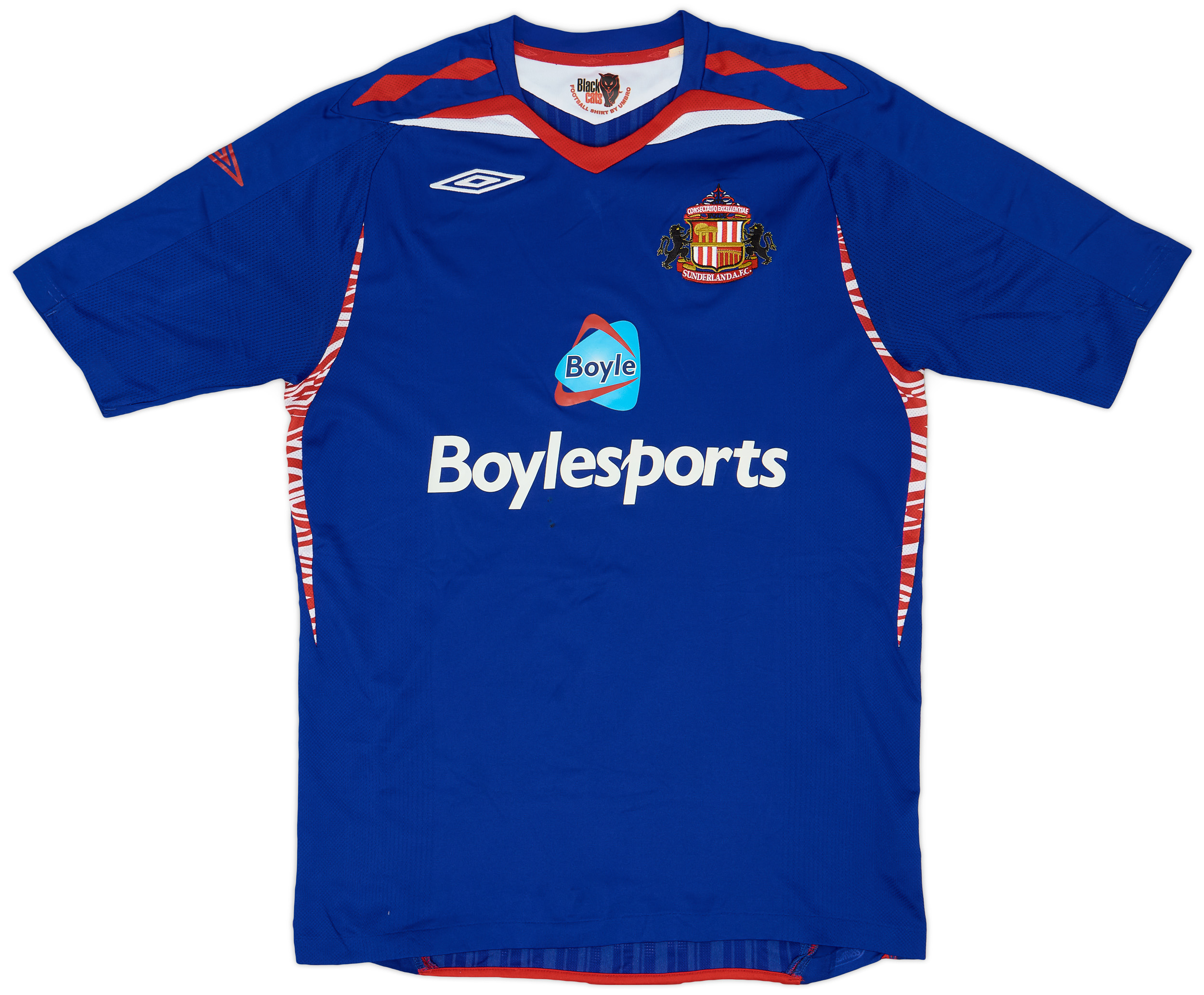 Sunderland Third football shirt 2007 - 2008. Sponsored by Boylesports