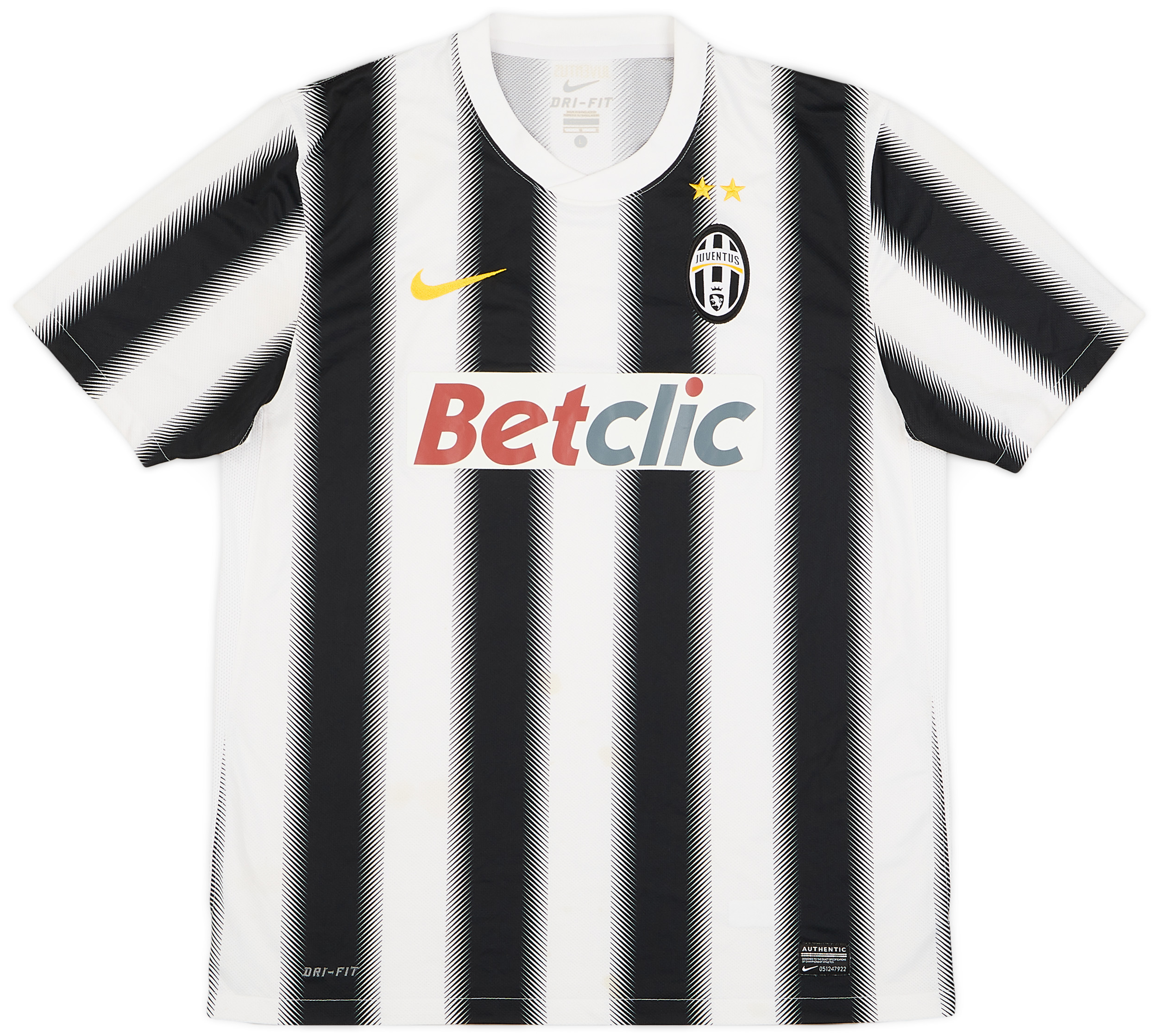 2011-12 Juventus Home Shirt - 8/10 - ()