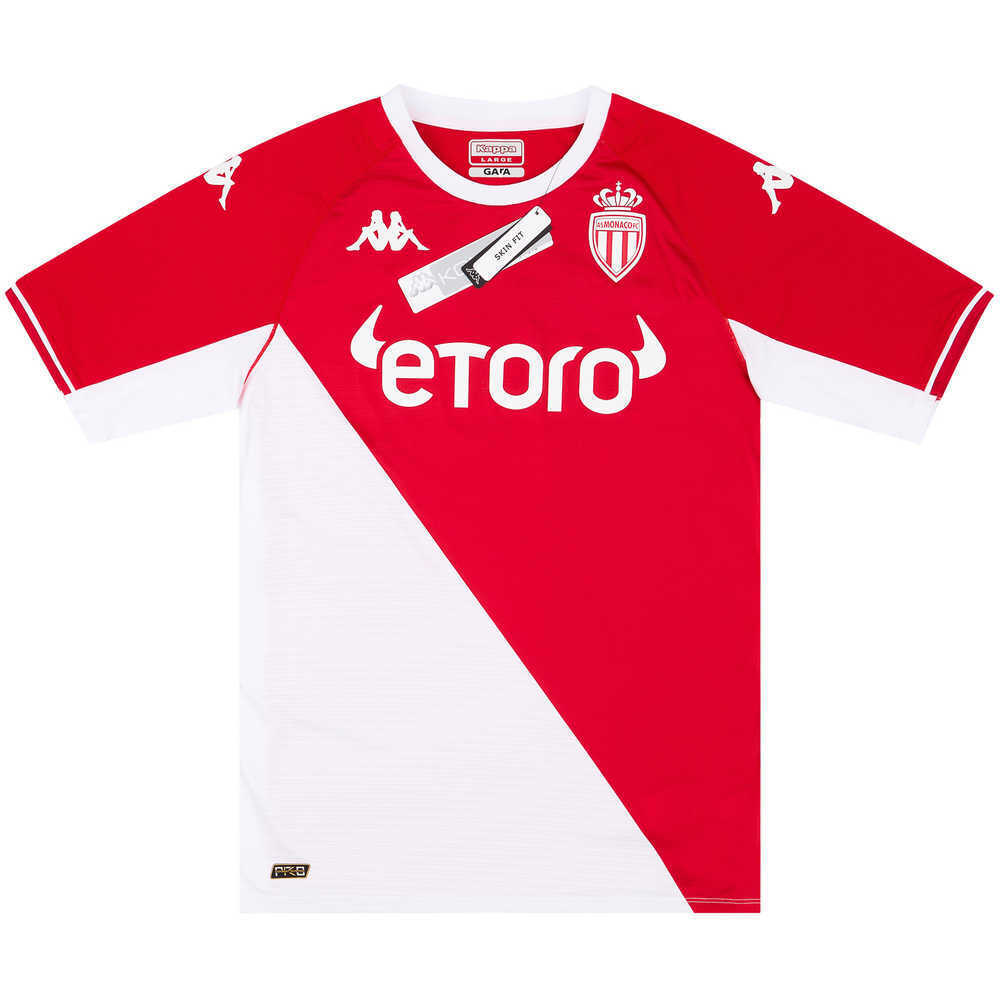 2021-22 Monaco Player Issue Home Shirt Ben Yedder #10 *BNIB* S