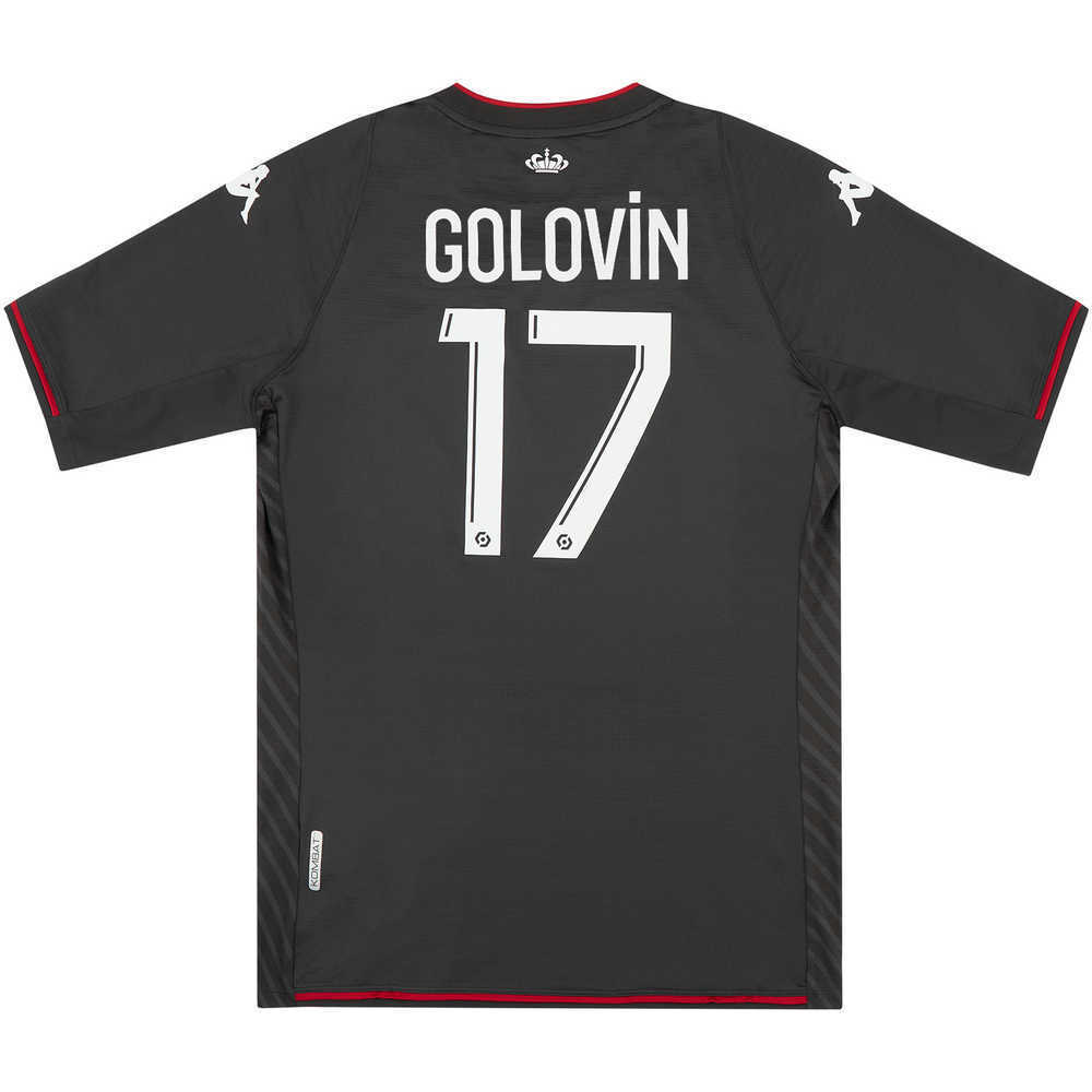 2021-22 Monaco Player Issue Away Shirt Golovin #17 *BNIB* M