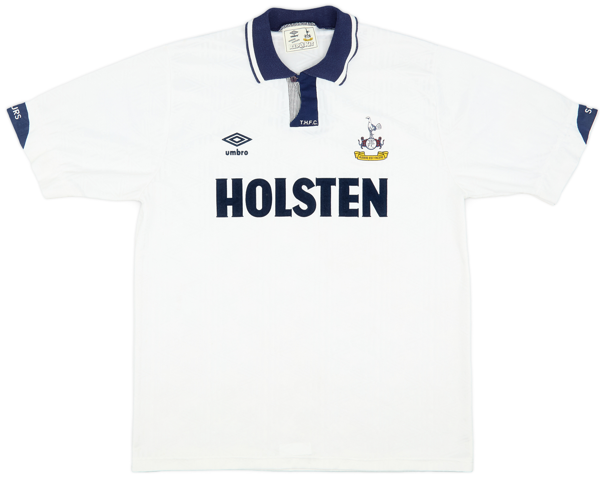 1991-93 Tottenham Hotspur Home Shirt - 9/10 - ()