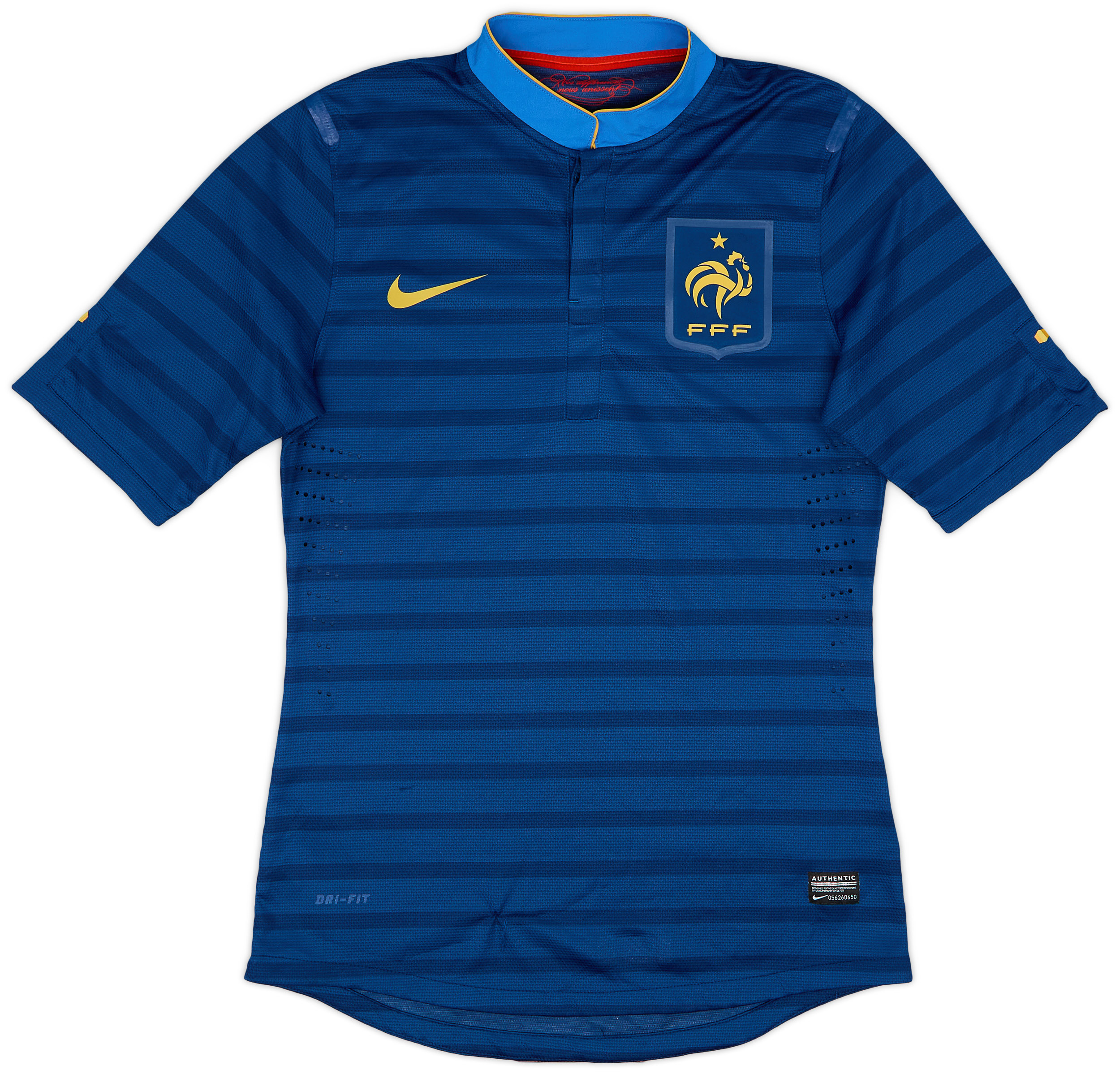 2012-13 France Authentic Home Shirt - 8/10 - ()