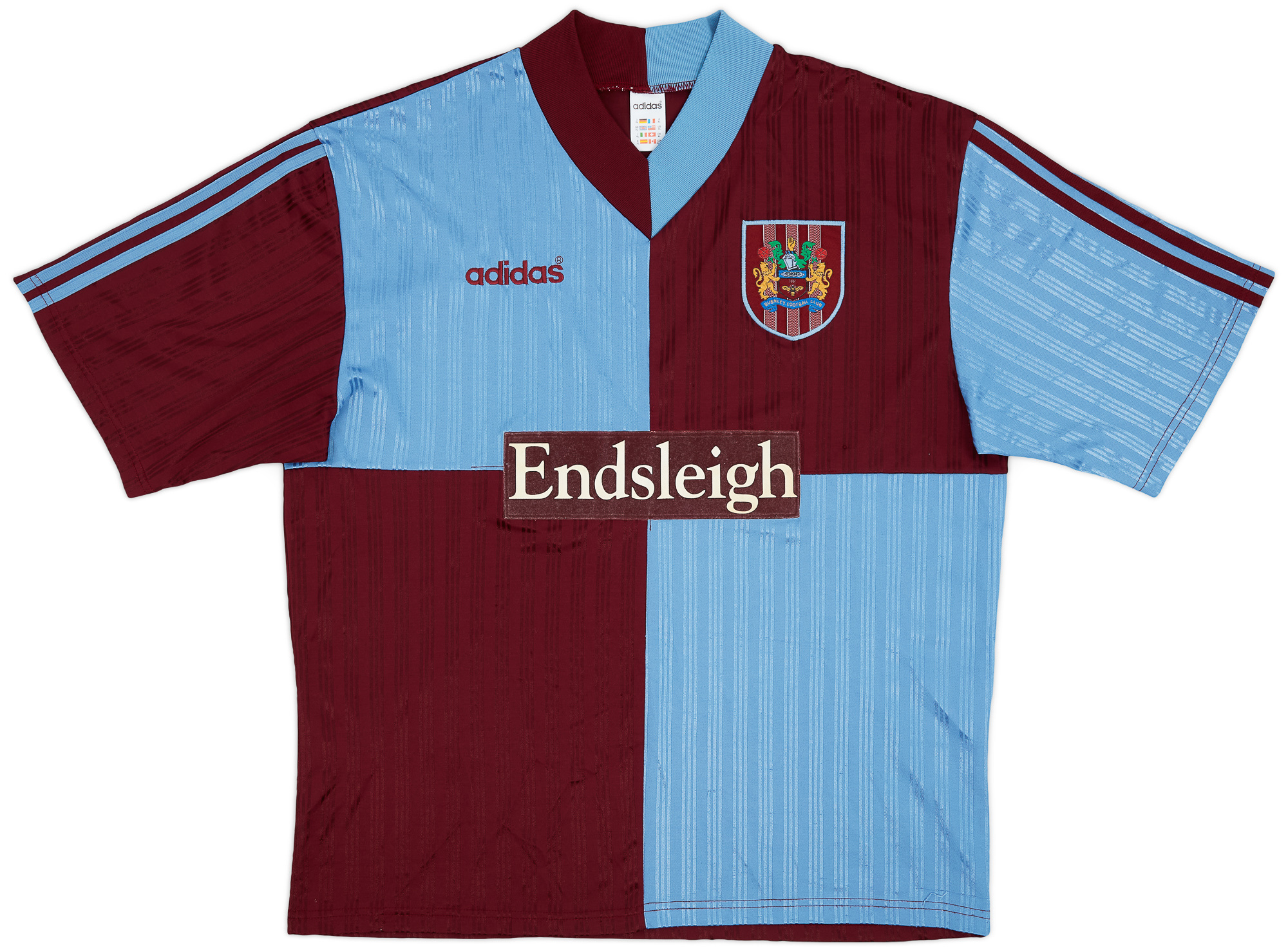 1996-98 Burnley Home Shirt - 8/10 - ()