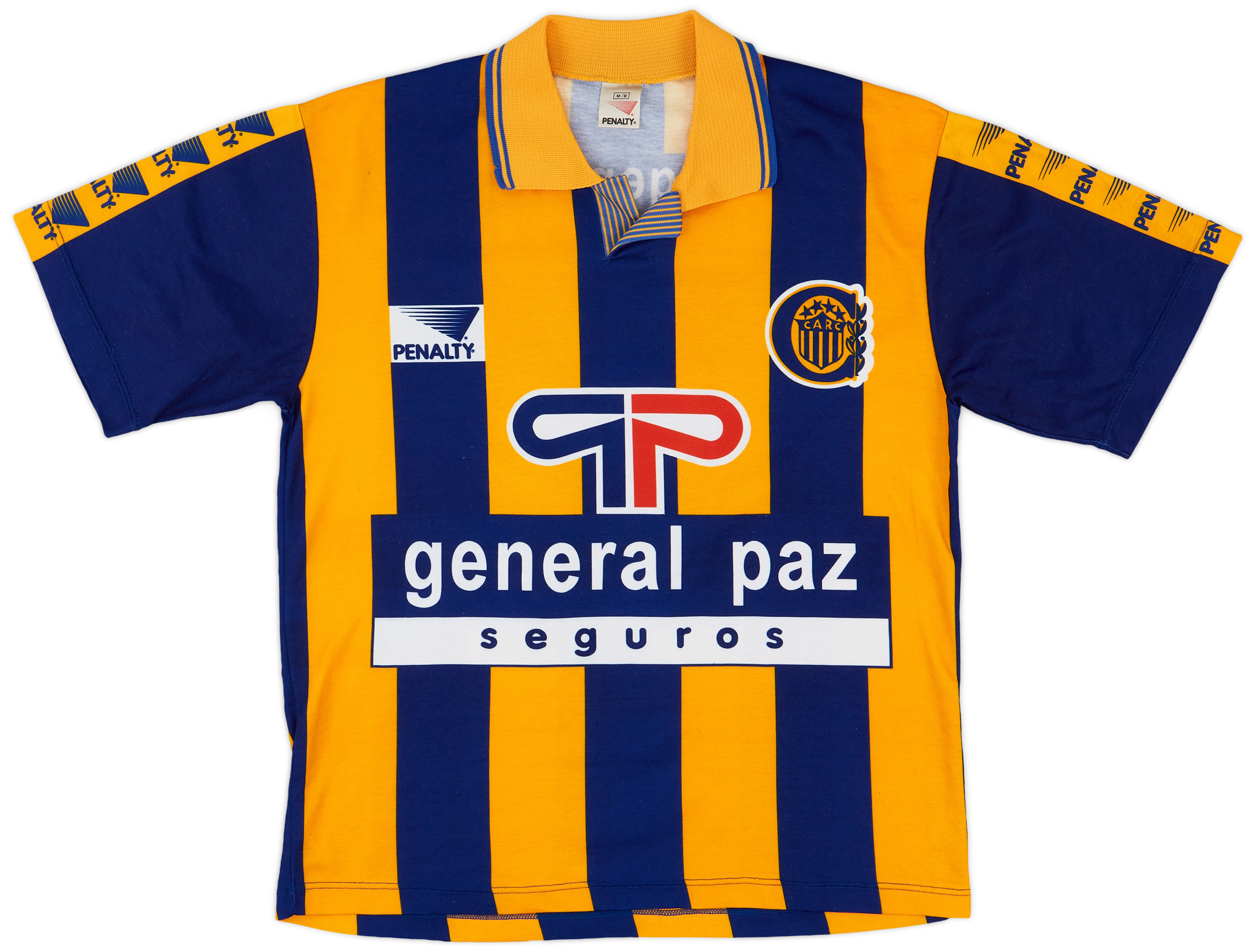 1993-95 Rosario Central Home Shirt #8 - 9/10 - ()