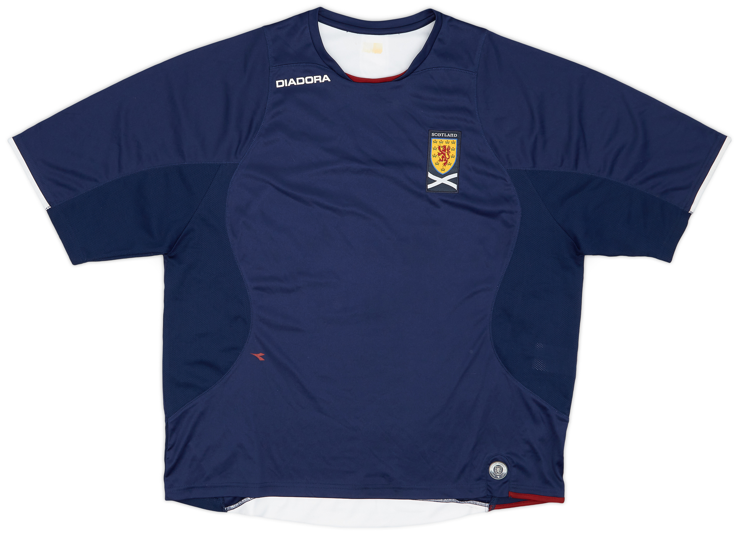 2006-07 Scotland Diadora Trainng Shirt - 9/10 - ()