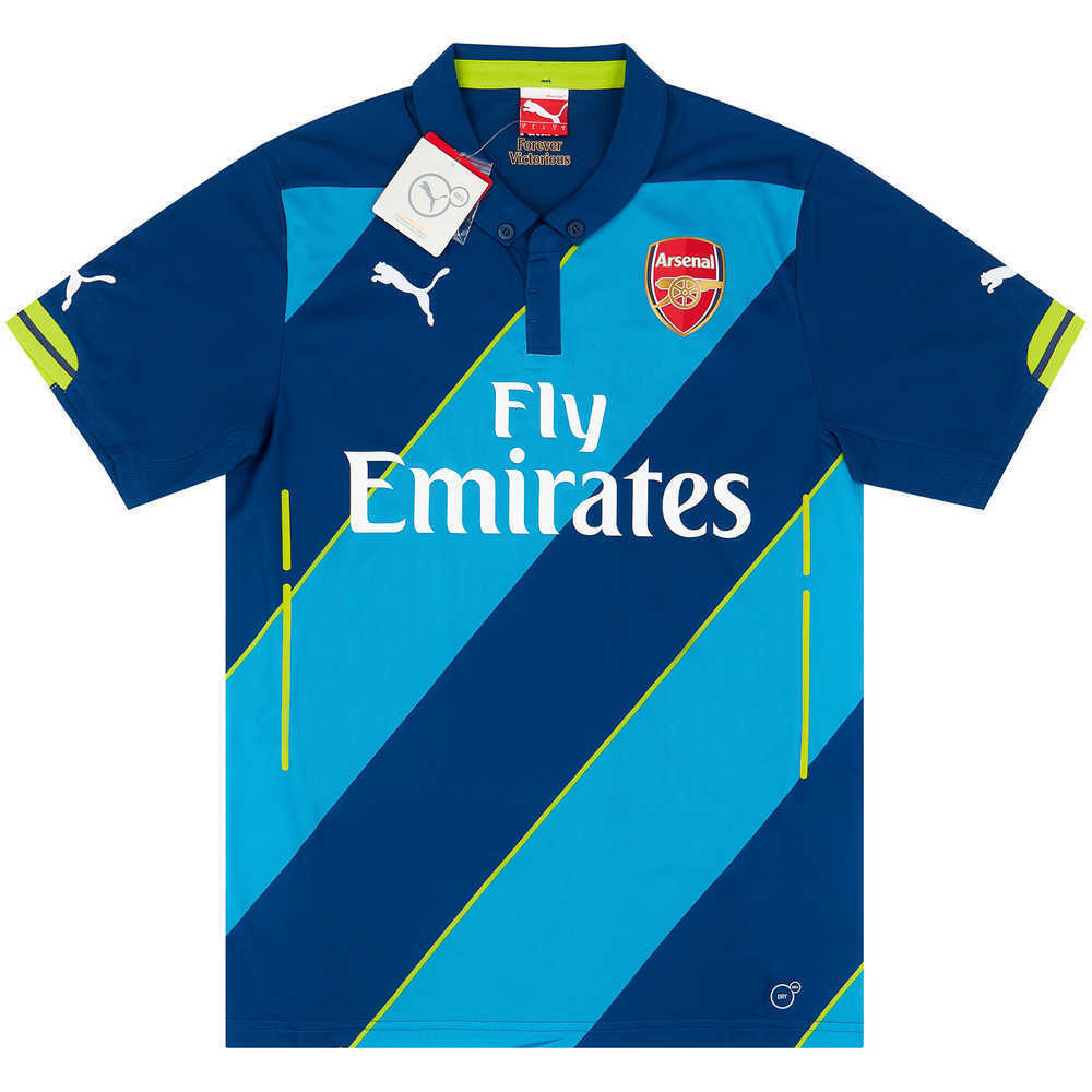 2014-15 Arsenal Third Shirt *BNIB* S