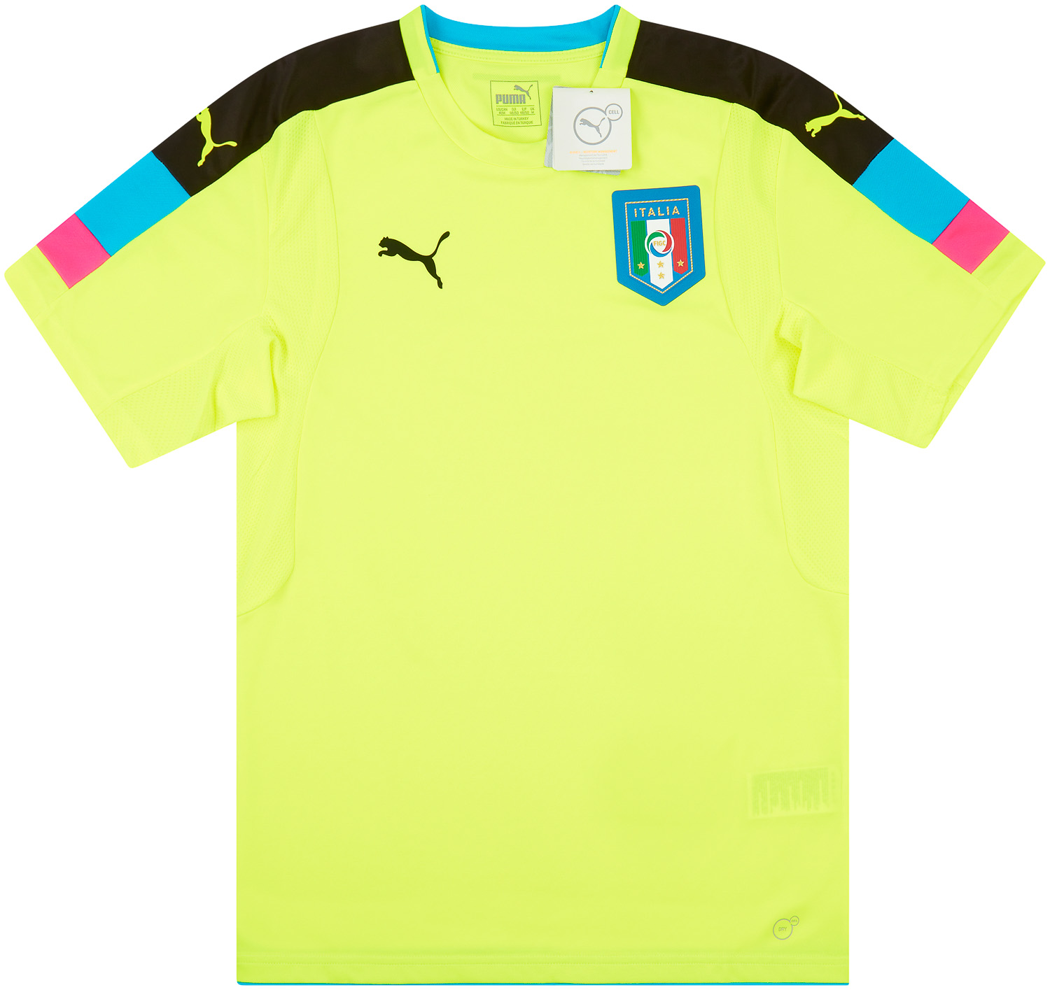 2016-17 Italy Player Issue GK Fourth Shirt ()