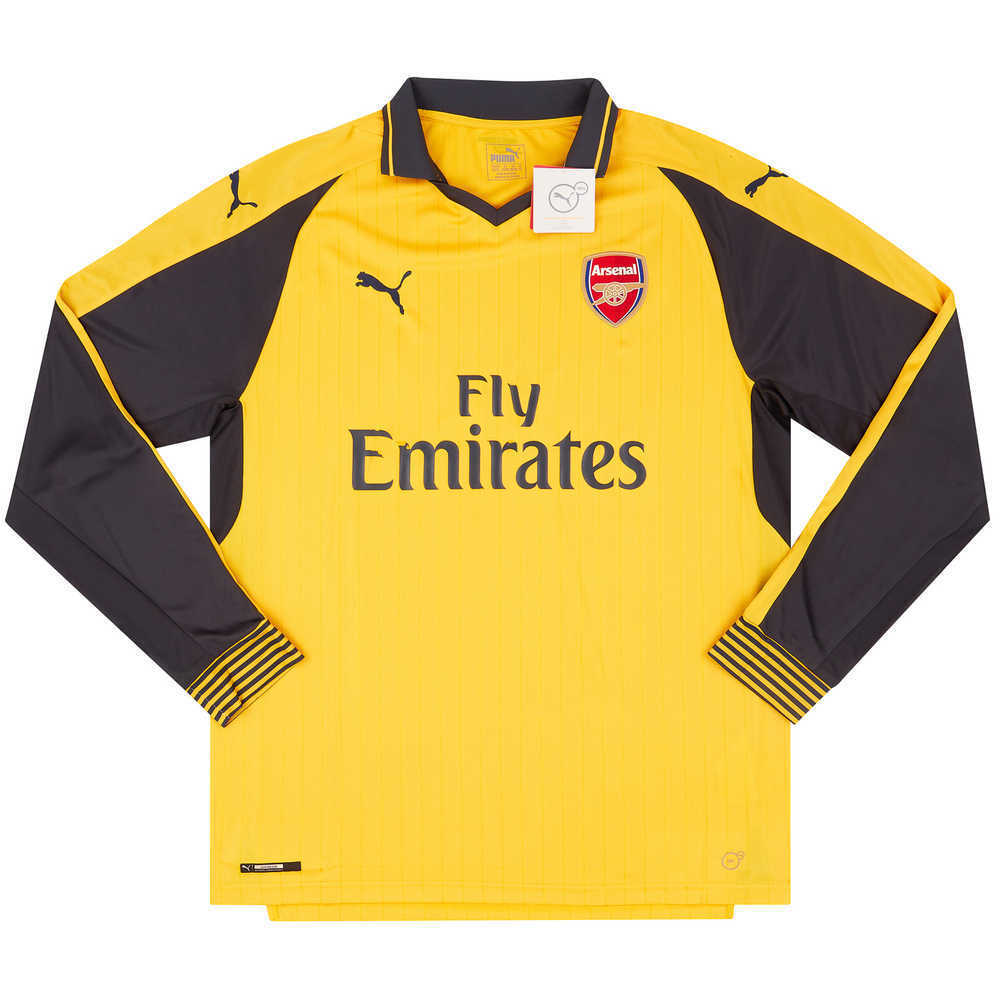 2016-17 Arsenal Away L/S Shirt *BNIB*