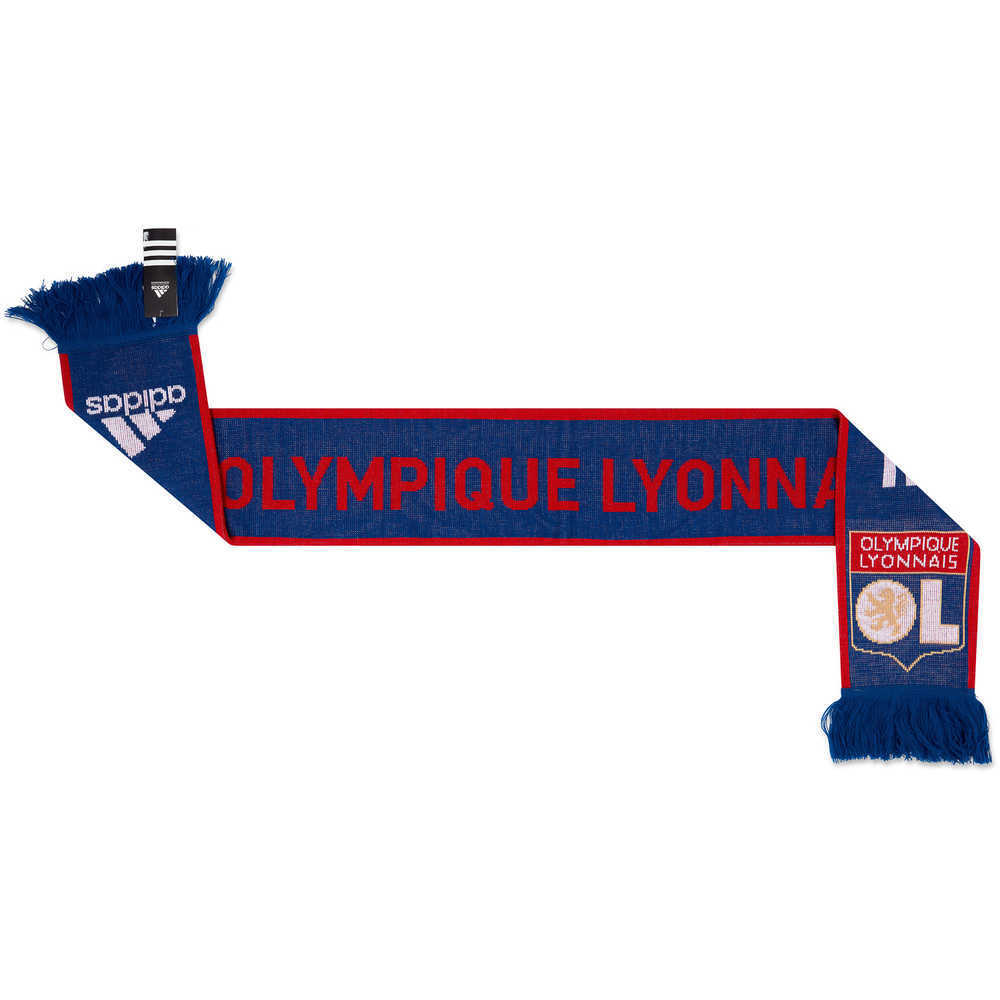 2015-16 Lyon Adidas Supporters Scarf *w/Tags*