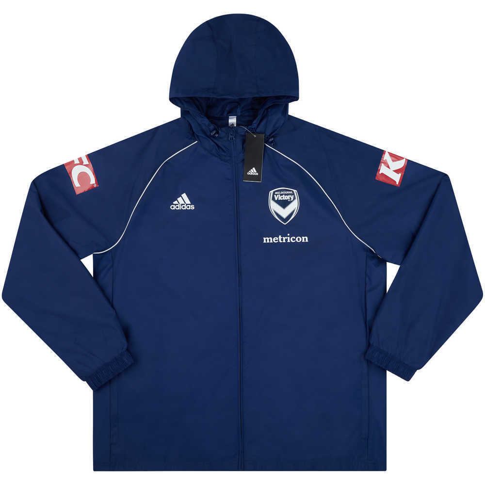 2018-19 Melbourne Victory Adidas Rain Jacket *BNIB* XL