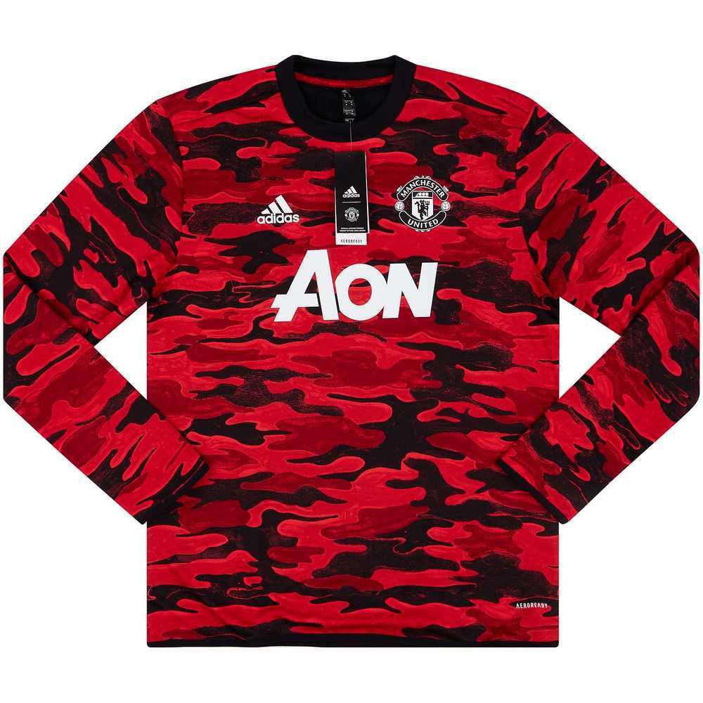 2020-21 Manchester United Player Issue Warm-Up Top *BNIB* M