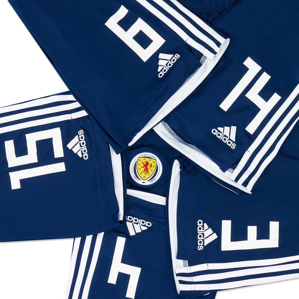 2020-21 Scotland Player Issue Home Shorts # *As New* S