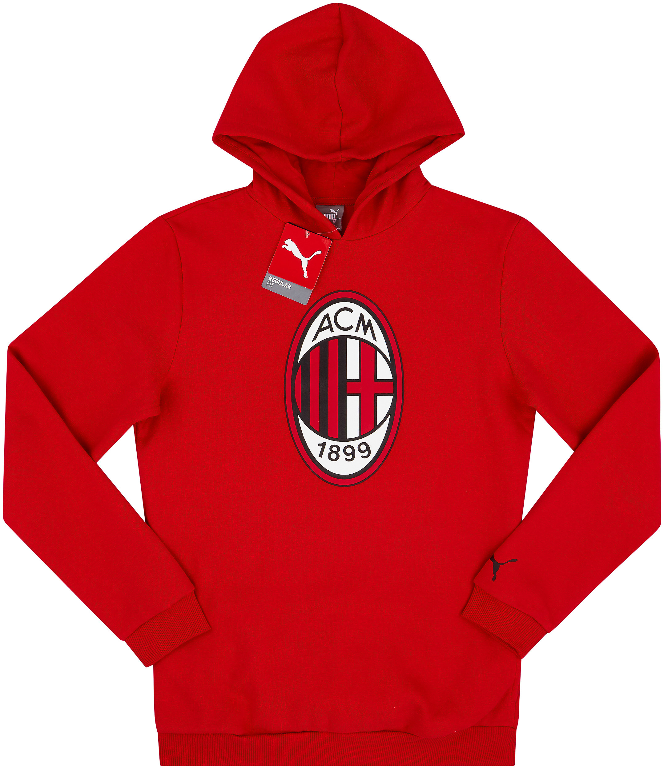 2019-20 AC Milan Puma Hooded Logo Top - NEW - KIDS