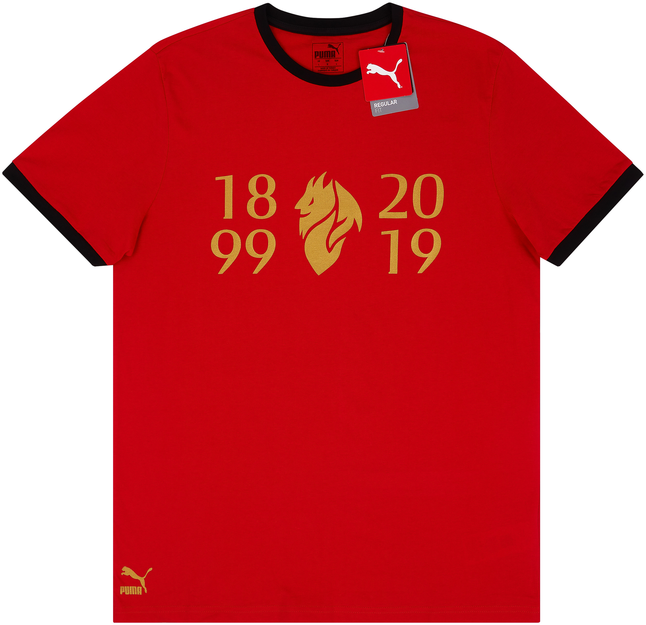 2019-20 AC Milan Puma 120th Anniversary Tee - NEW