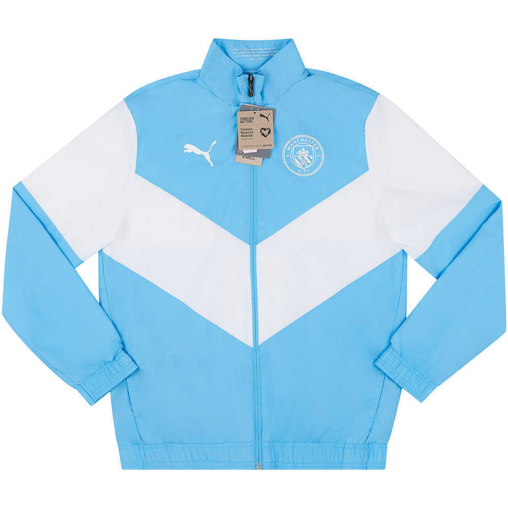 2021-22 Manchester City Puma Pre-Match Jacket *BNIB* XL.Kids