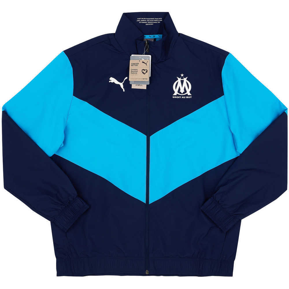 2021-22 Olympique Marseille Puma Pre-Match Jacket *BNIB*