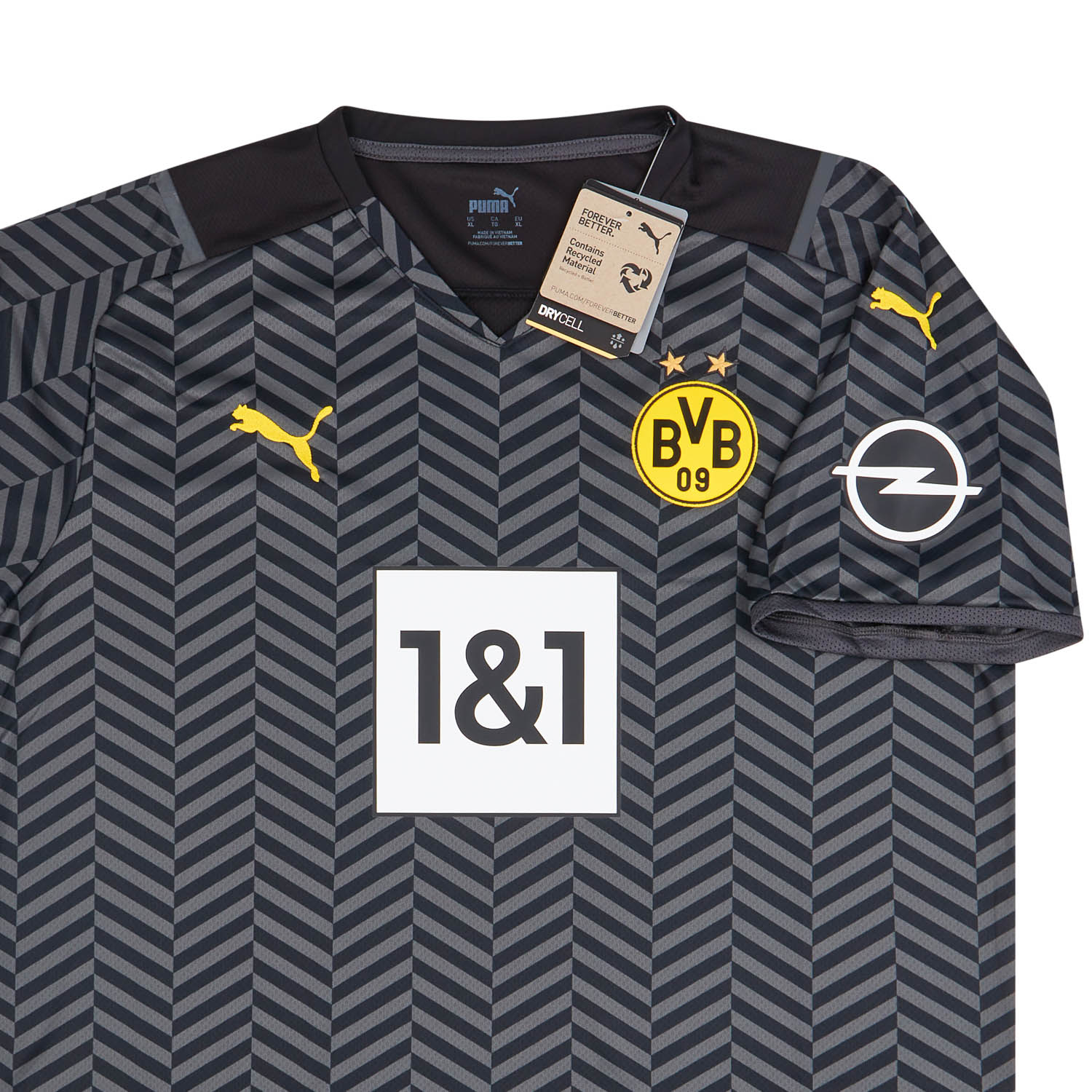 BVB 110th Anniversary Blackout Kit 2020 - HAALAND, SANCHO, HAKIMI, REUS,  GÖTZE, BRANT, HAZARD, EMRE CAN, HUMMELS