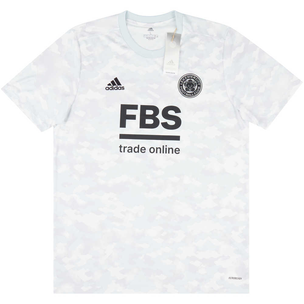 2021-22 Leicester Adidas Pre-Match Training Shirt *BNIB*