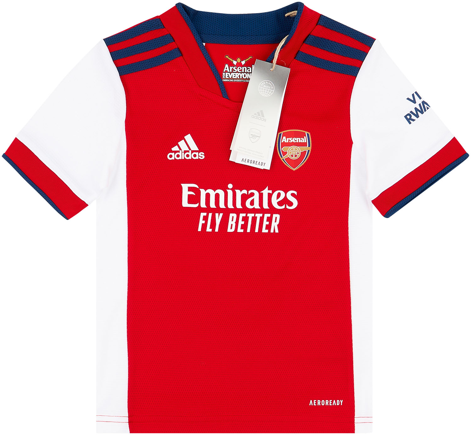 Arsenal Jersey 2020-21 Home Long Sleeve Size S Adidas FH7814 Mens Soccer  Shirt