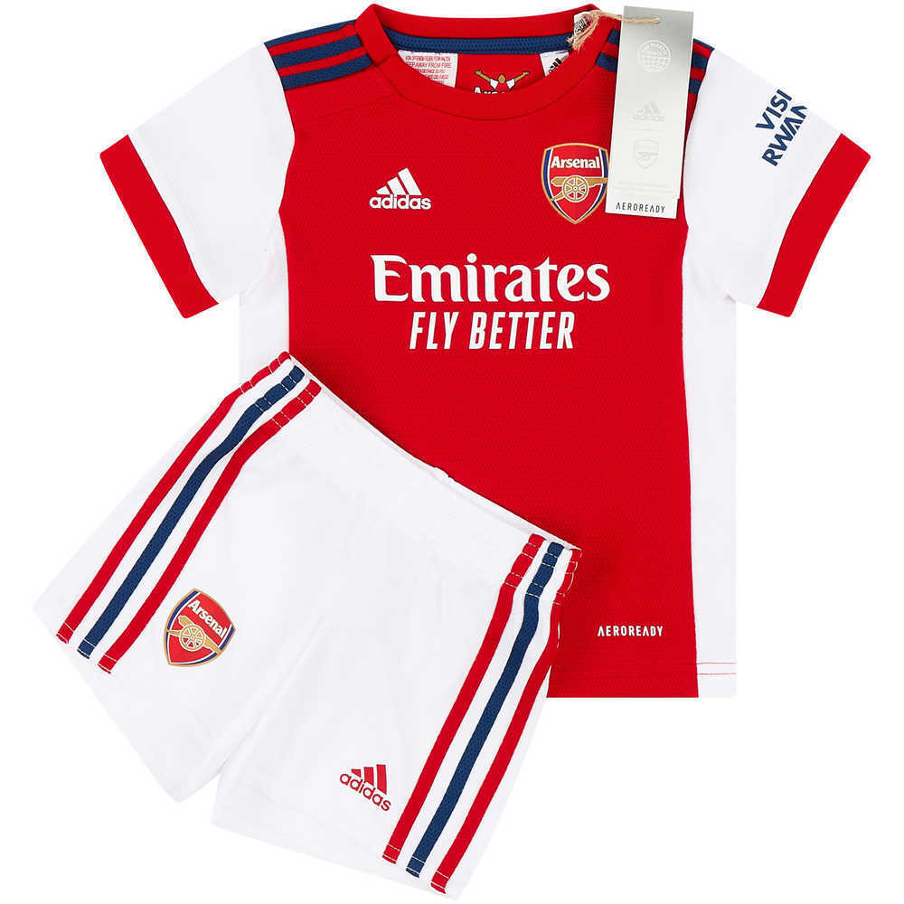 2021-22 Arsenal Home Shirt & Shorts Kit *BNIB* BABY