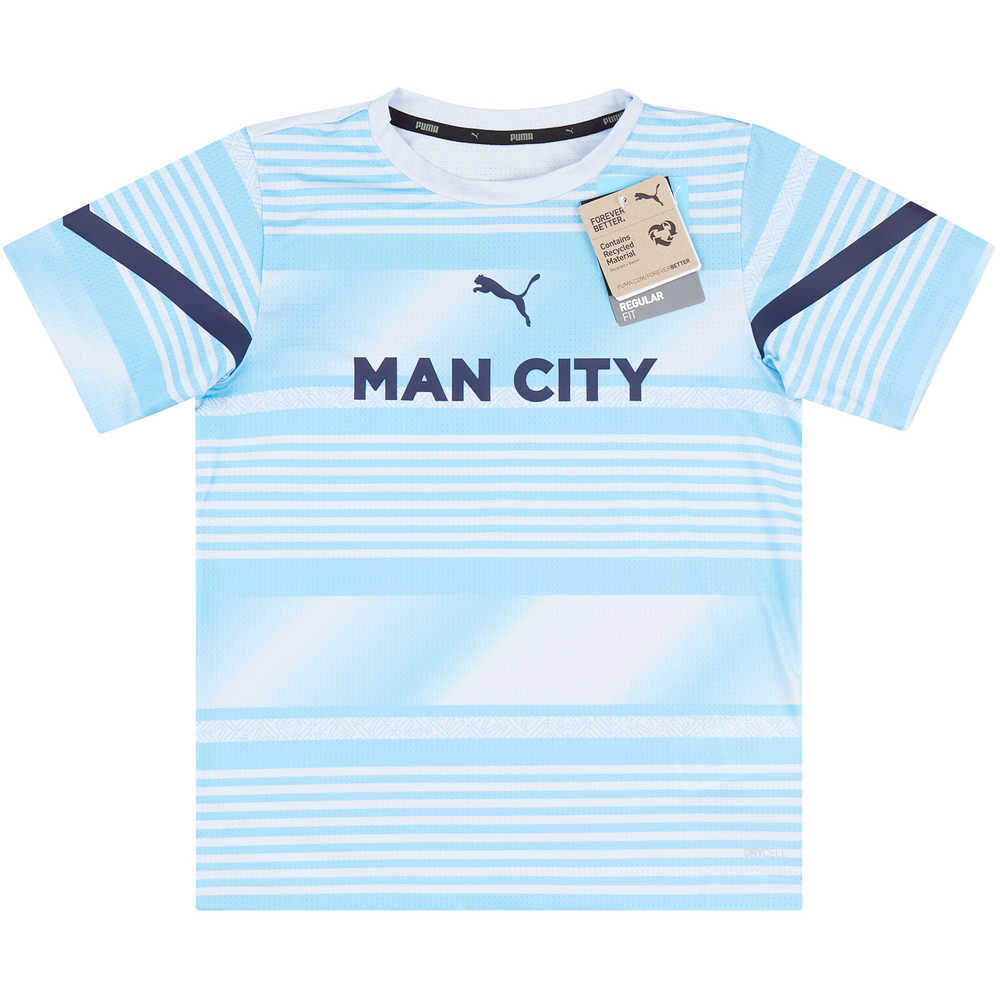 2021-22 Manchester City Puma Pre-Match Shirt *BNIB* XS.Kids