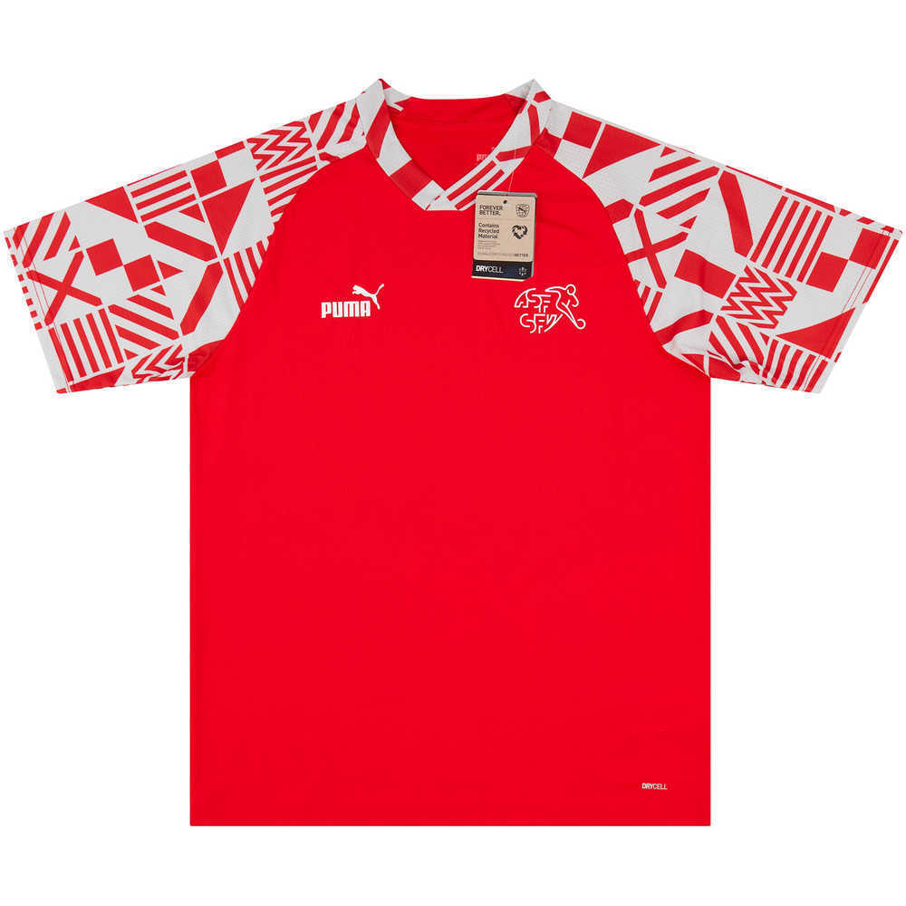 2022-23 Switzerland Puma Pre-Match Training Shirt *BNIB*