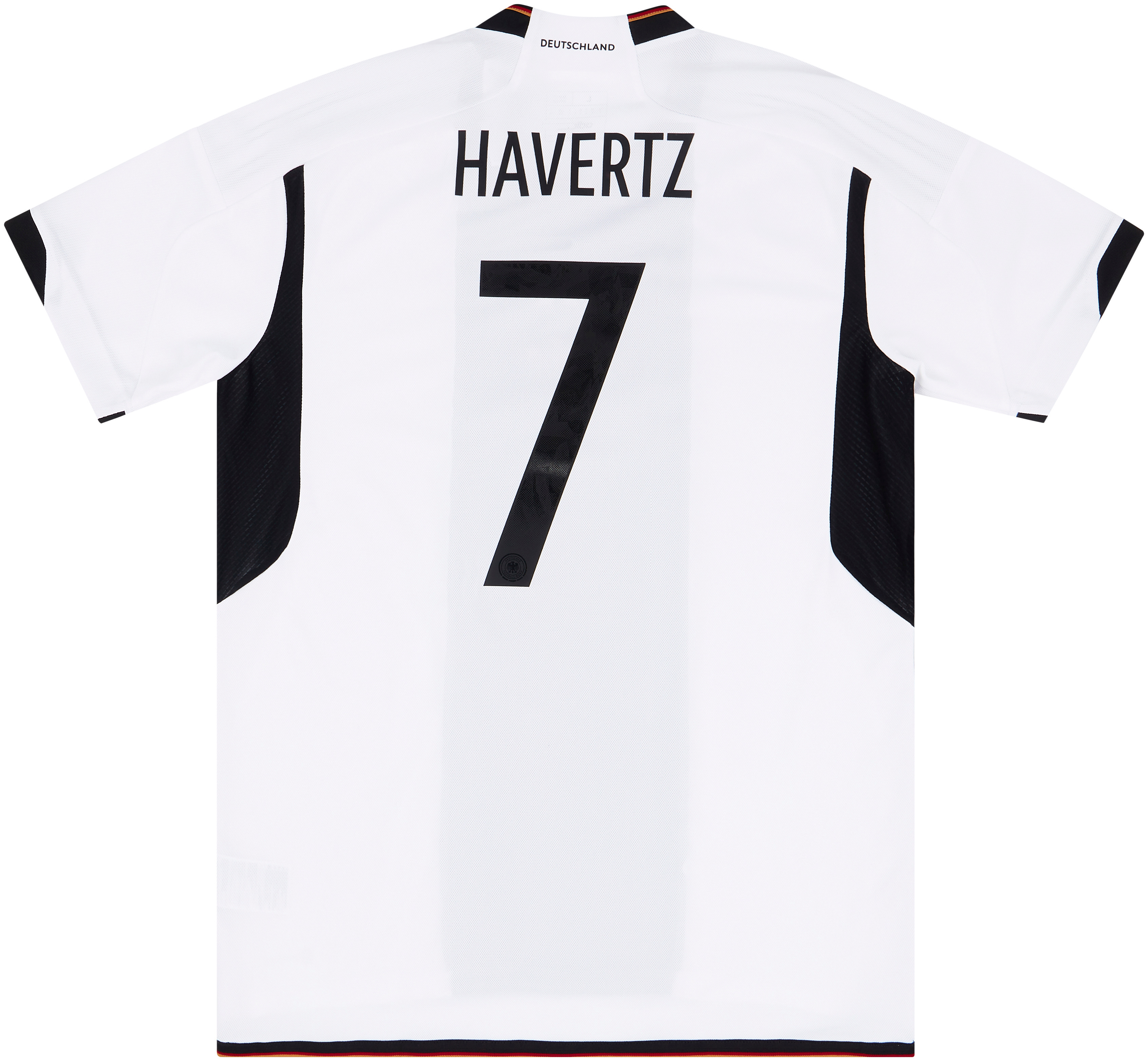 Germany Home 2022 World Cup Jersey Adidas White Havertz #7 M-XL