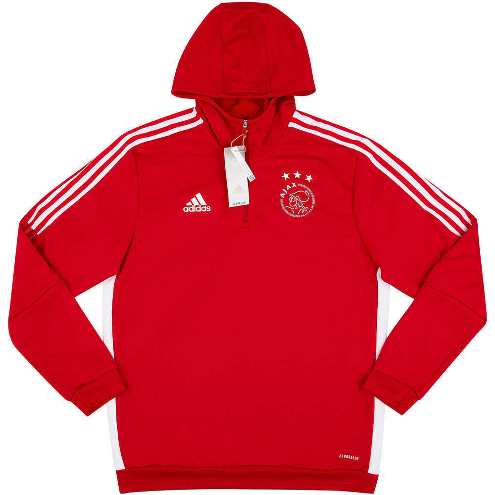 2021-22 Ajax Adidas 1/4 Zip Hooded Training Top *BNIB*