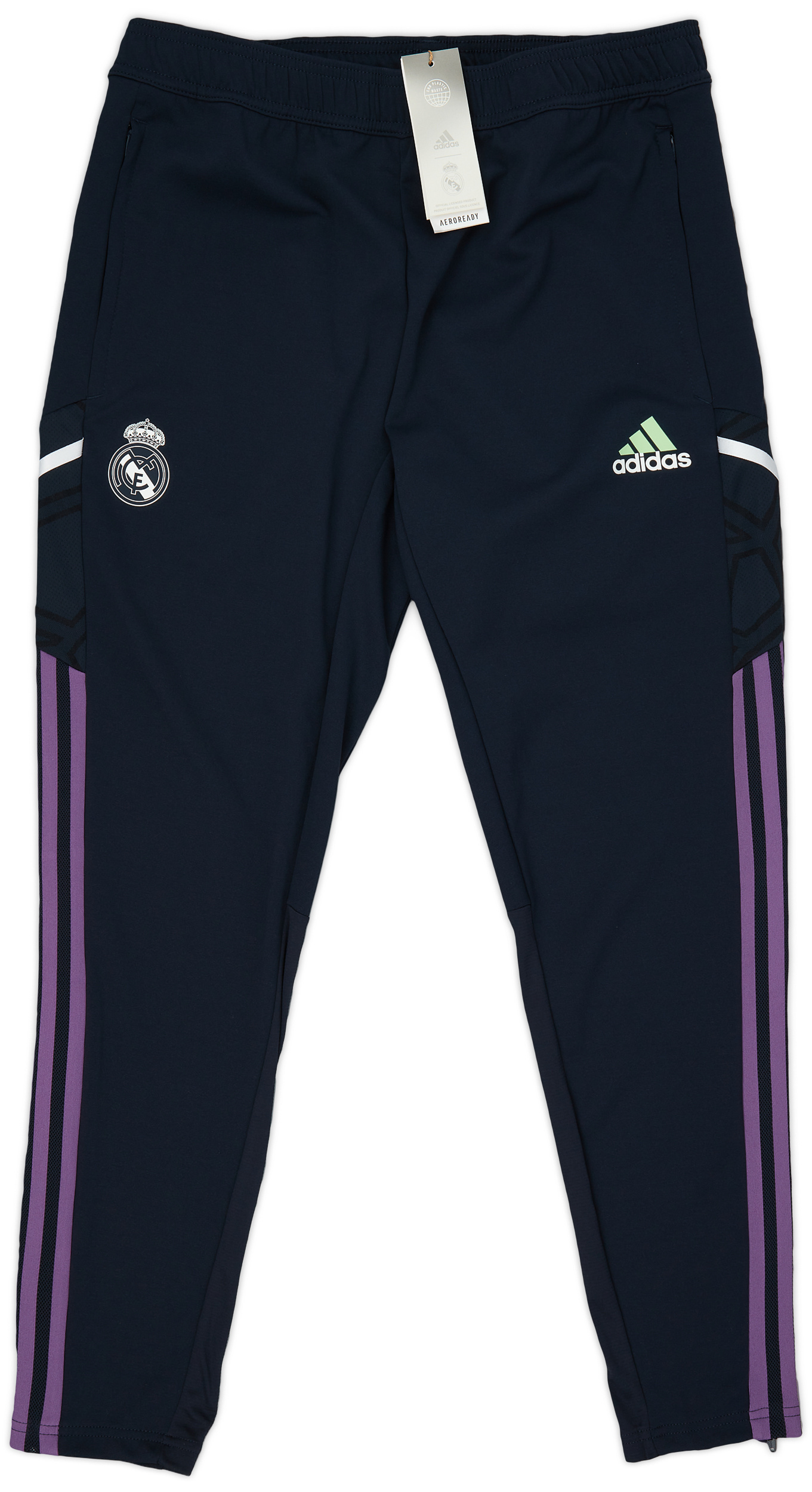 Official Adidas Real Madrid Black Presentation Pants 2021/22 | Soccer Box
