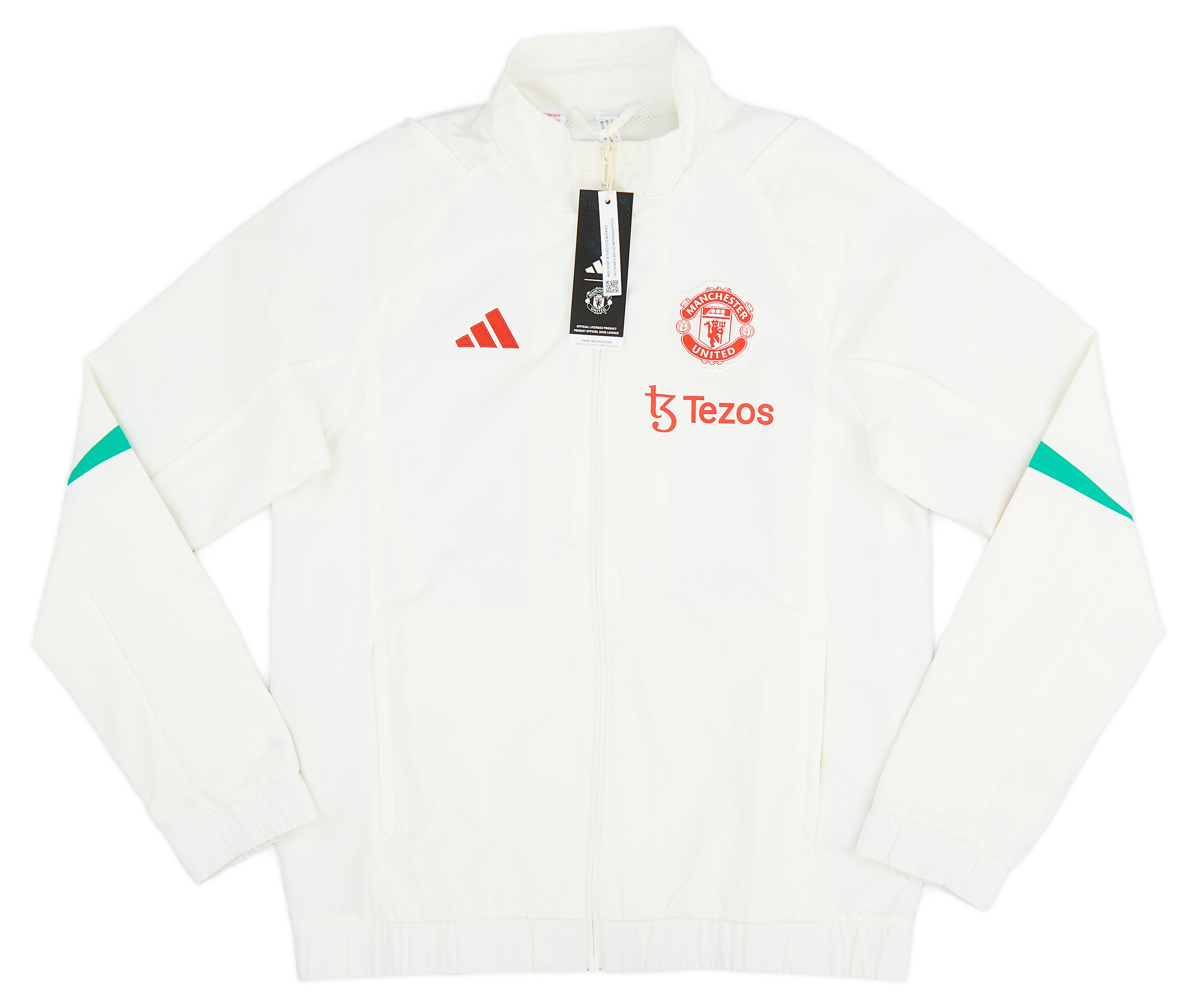 2023-24 Manchester United adidas Pre-Match Jacket KIDS