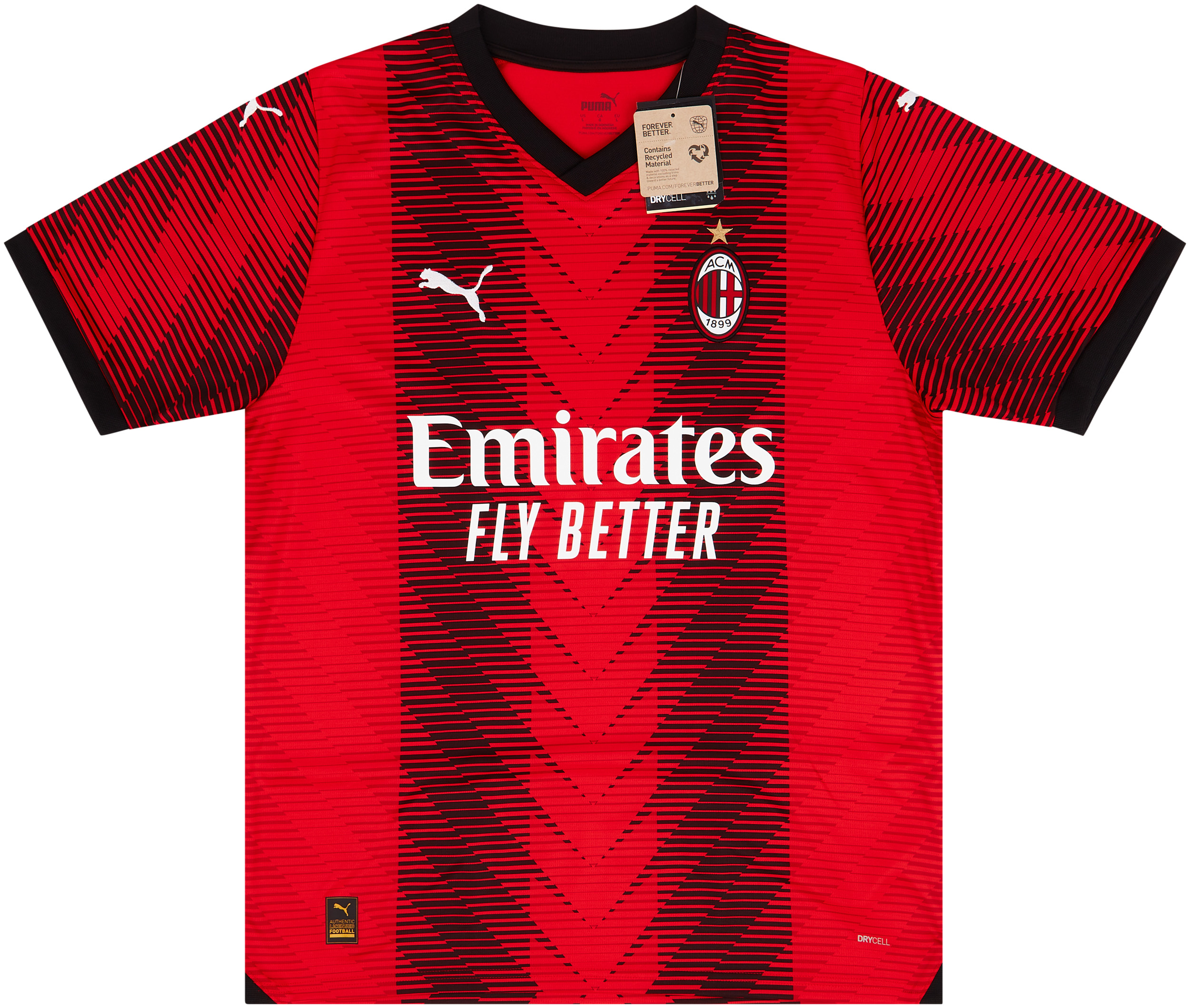 Dental Anbefalede Tidligere 2023-24 AC Milan Home Shirt - NEW