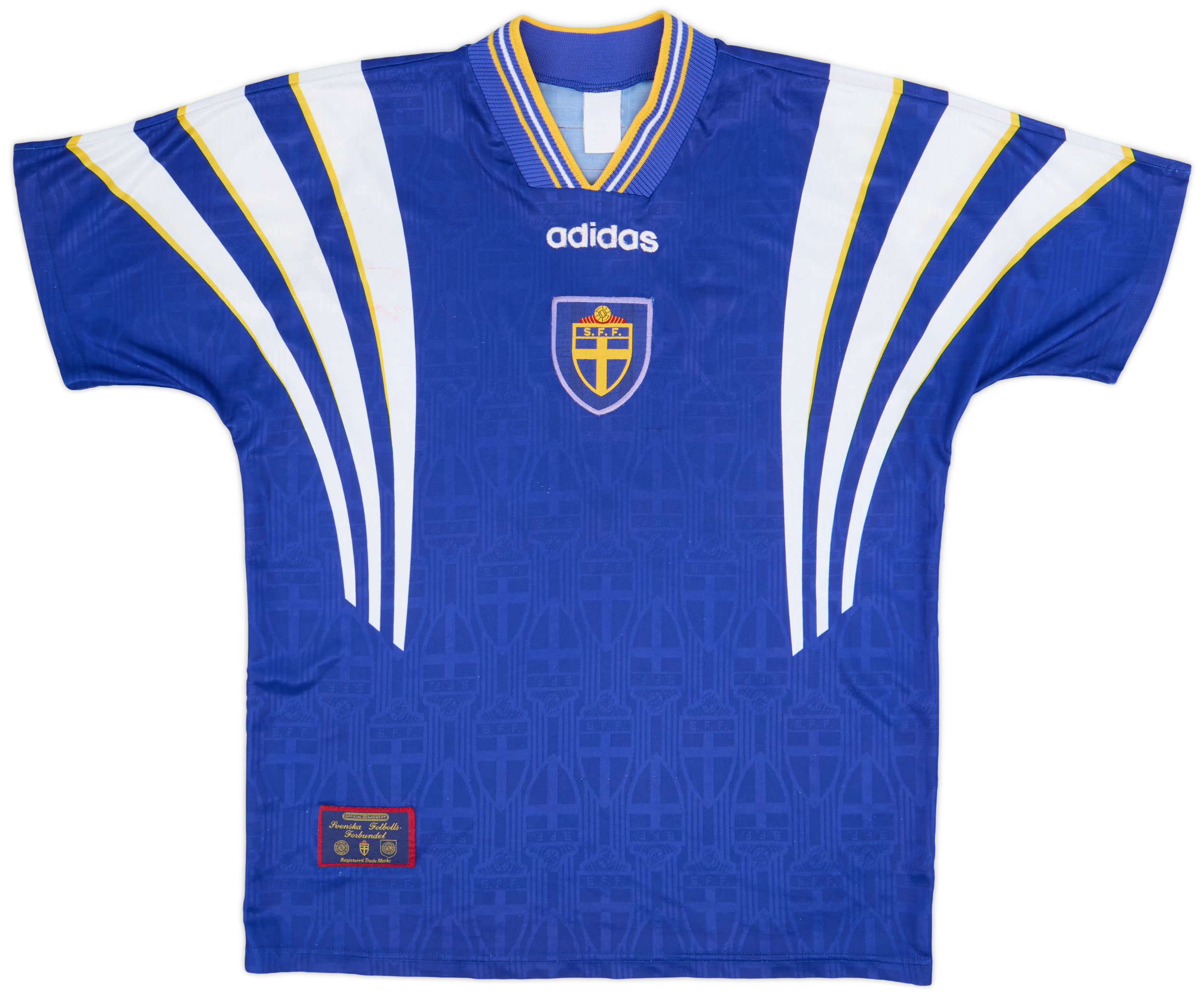 1996-98 Sweden Away Shirt - 7/10 - ()