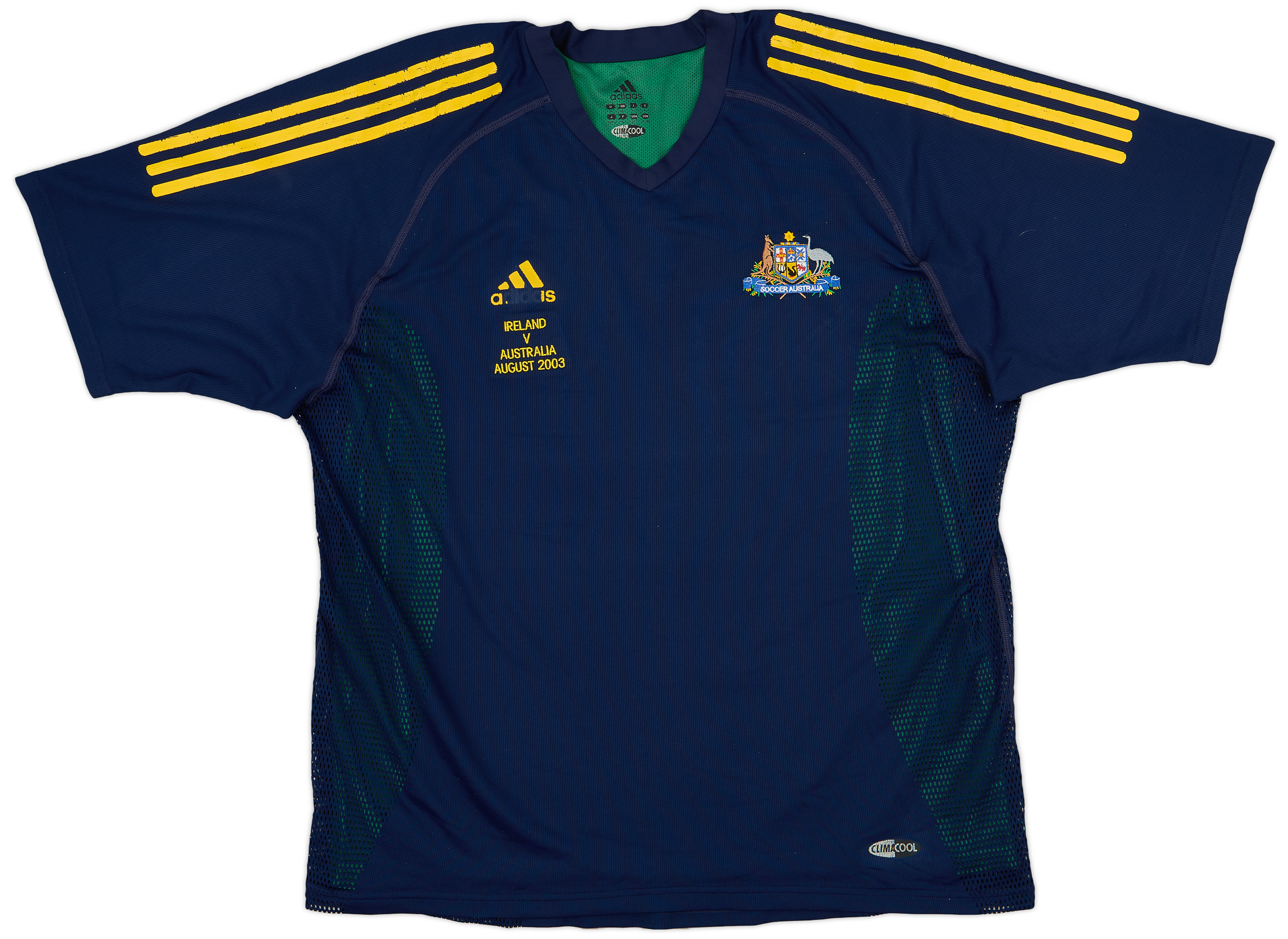 2002-03 Australia 'vs Republic of Ireland' Player Issue Away Shirt - 4/10 - ()