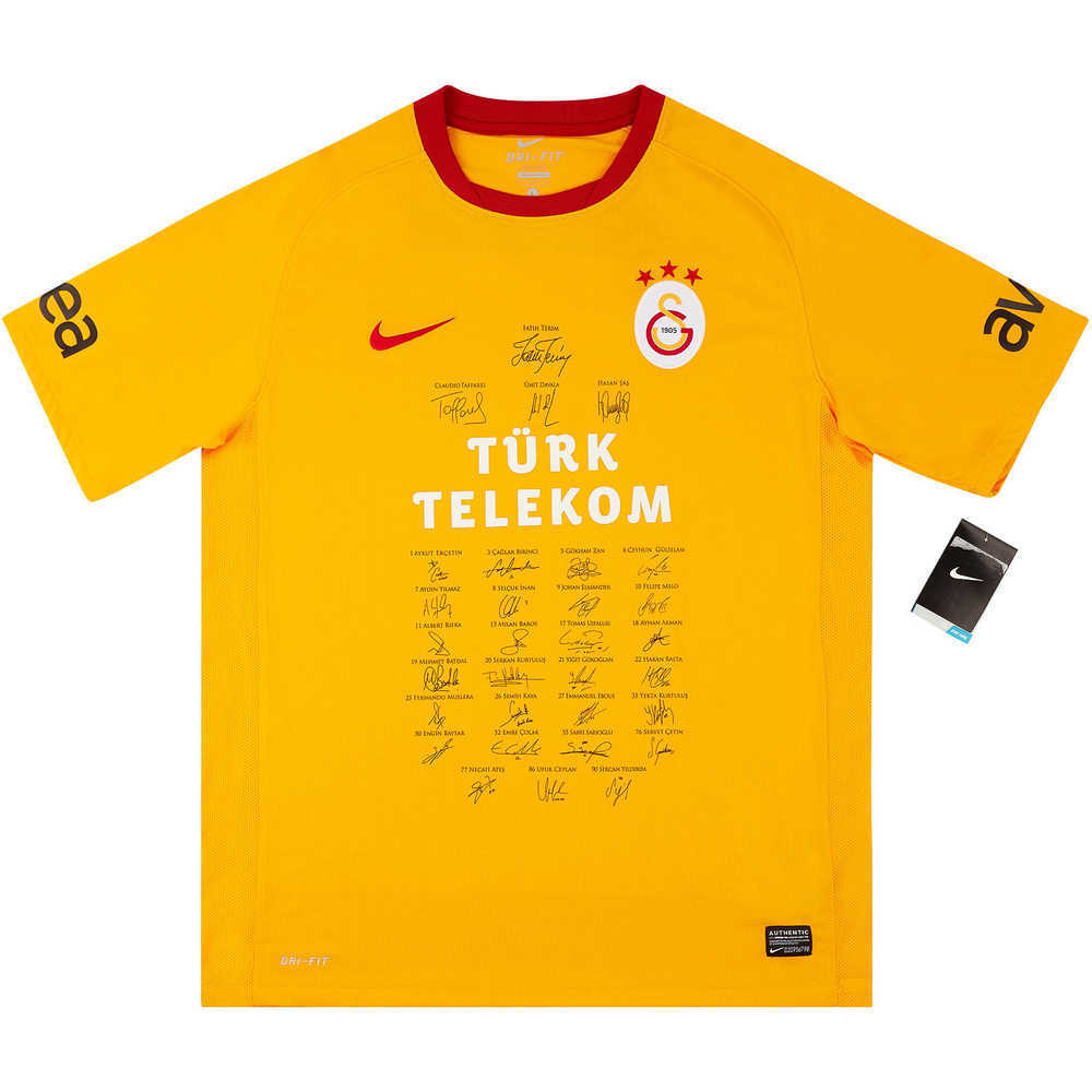 2011-12 Galatasaray Signed Third Shirt *w/Tags* XXL