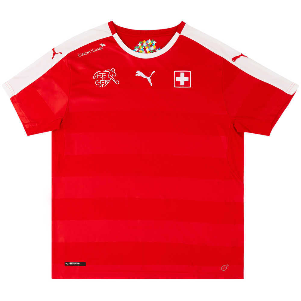 2016-17 Switzerland Home Shirt *As New*