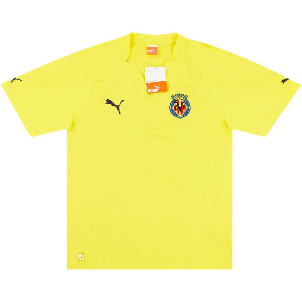 2010-11 Villarreal Home Shirt *BNIB* M