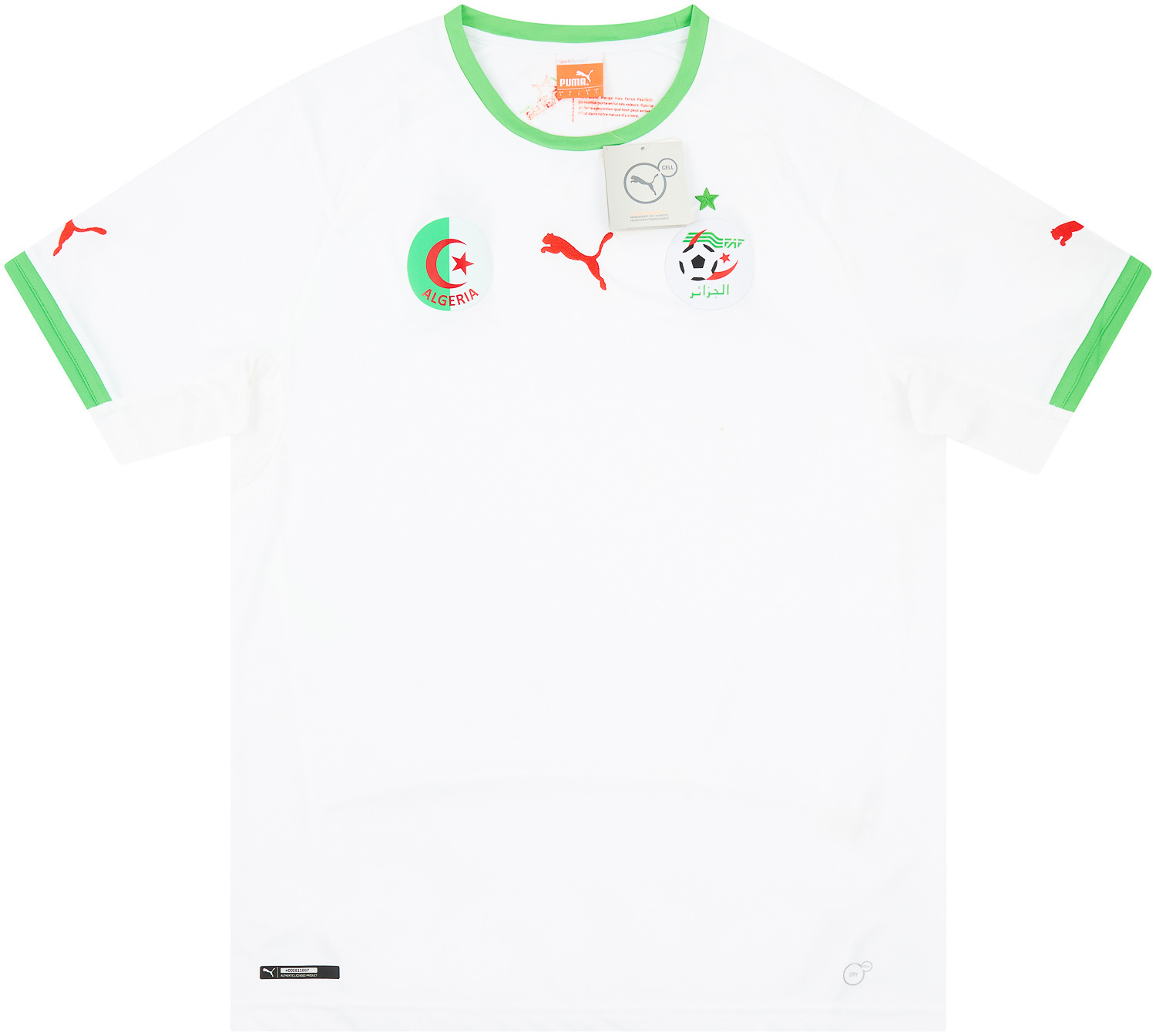 2014-16 Algeria Home Shirt *New w/ Defects*