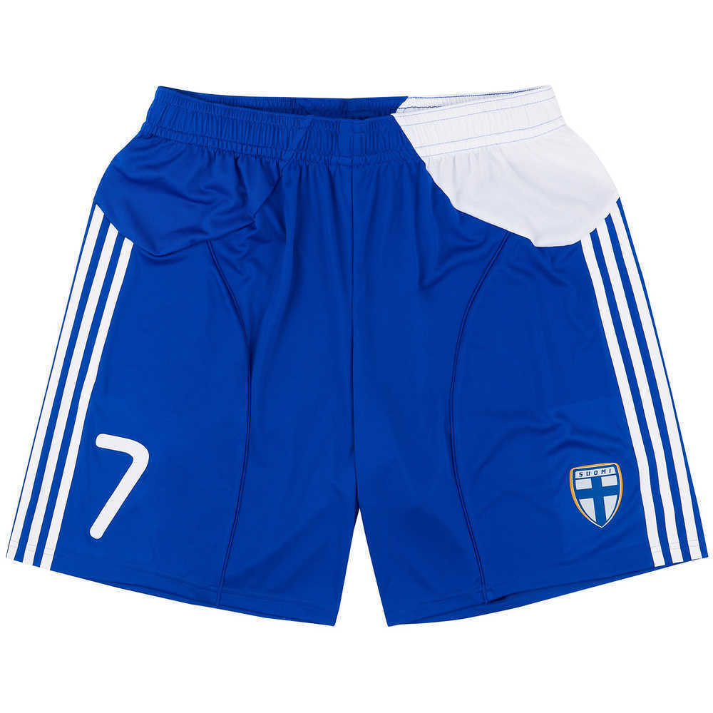 2010-11 Finland Player Issue Home Shorts # *As New* XL